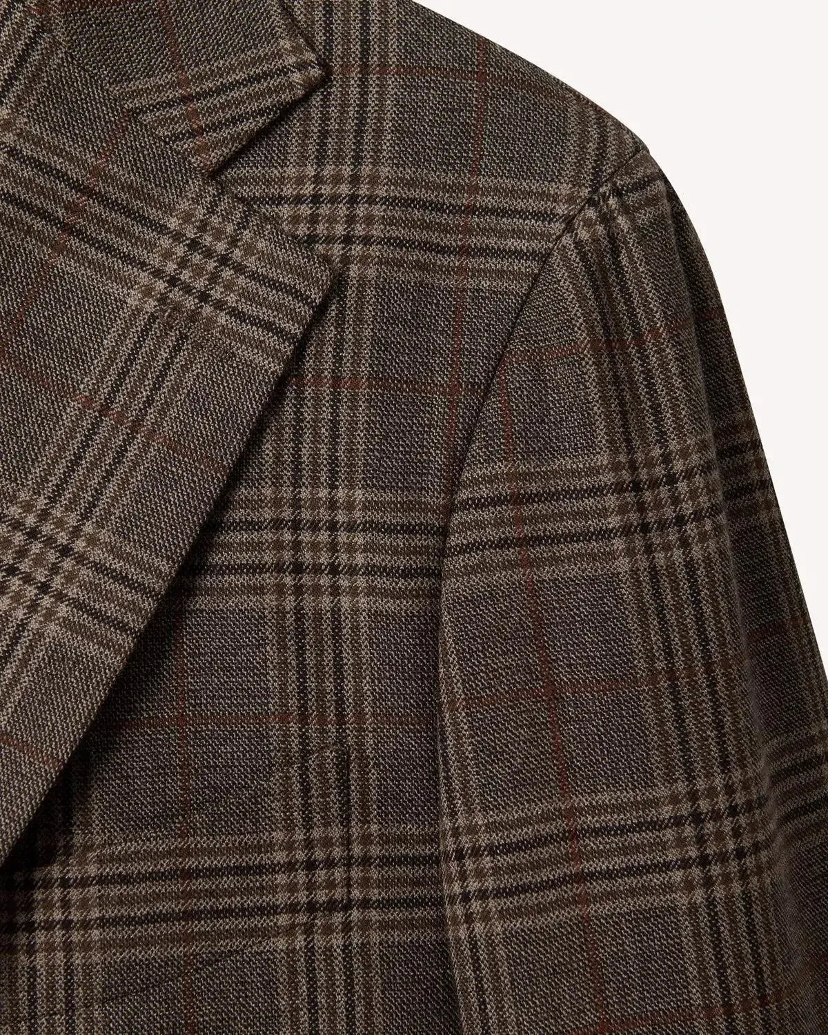 Bernard Weatherill Classic Country Check Jacket Brown | Studio DOS