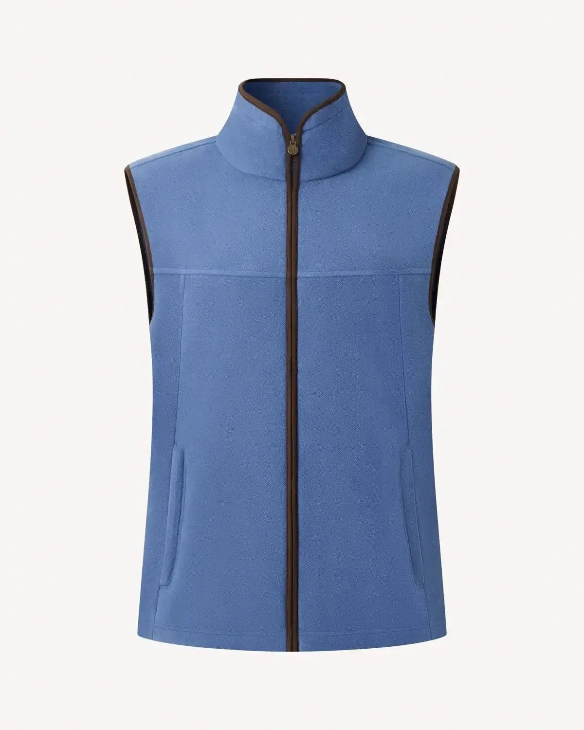 Bernard Weatherill Fleece Gilet Air Force Blue | Studio DOS
