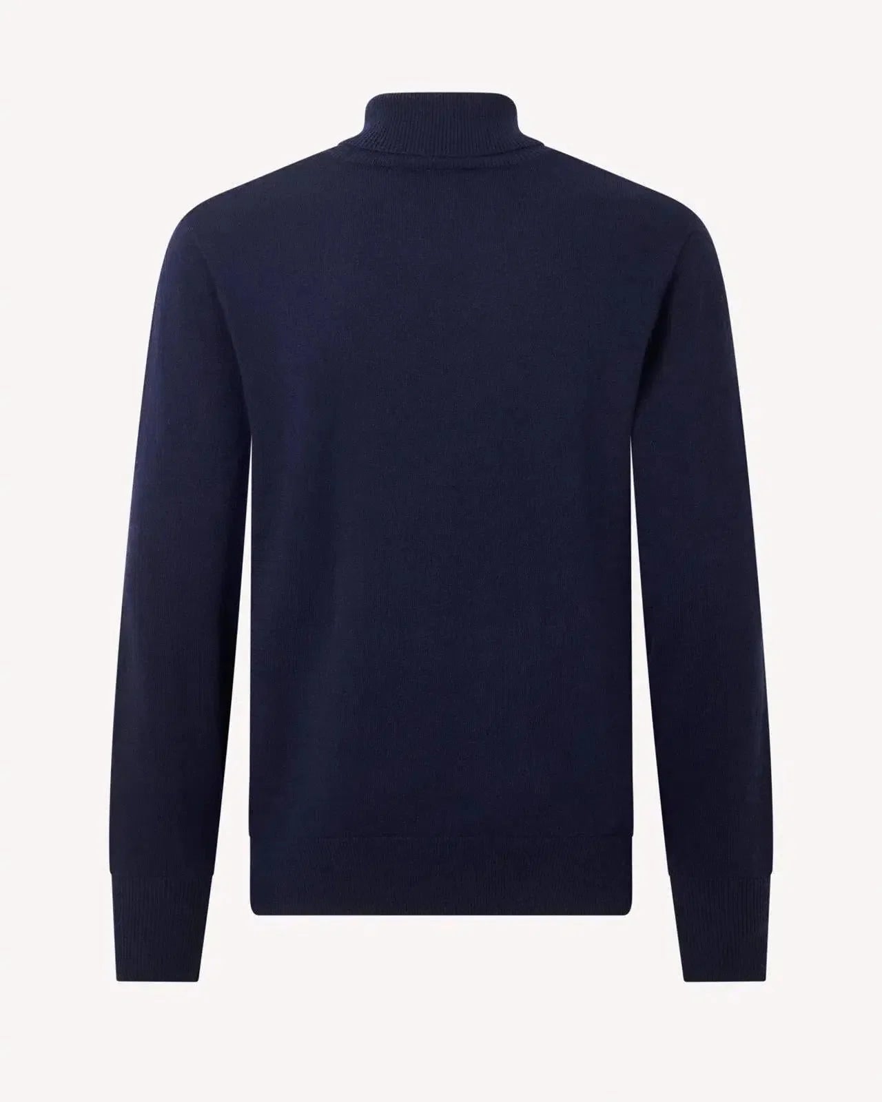 Bernard Weatherill Roll Neck Knit Savile Row Navy | Studio DOS