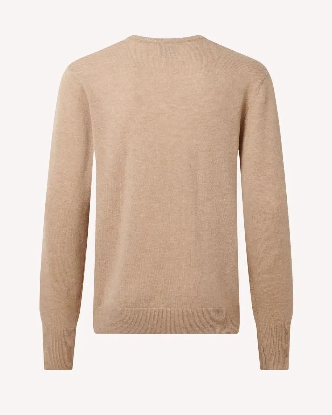 Bernard Weatherill V - Neck Knit Camel | Studio DOS