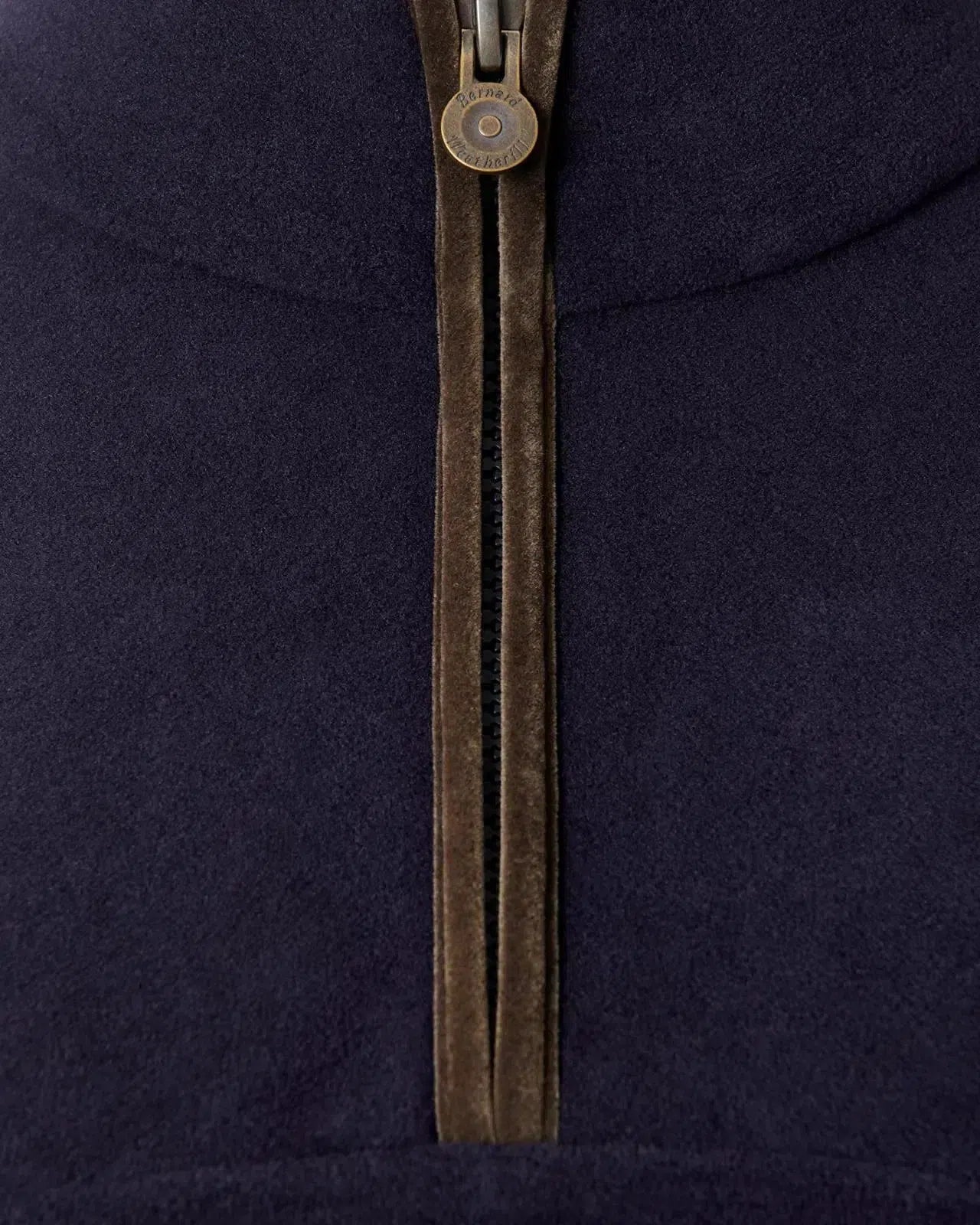 Bernard Weatherill Womens 1/4 Zip Fleece Dark Navy | Studio DOS