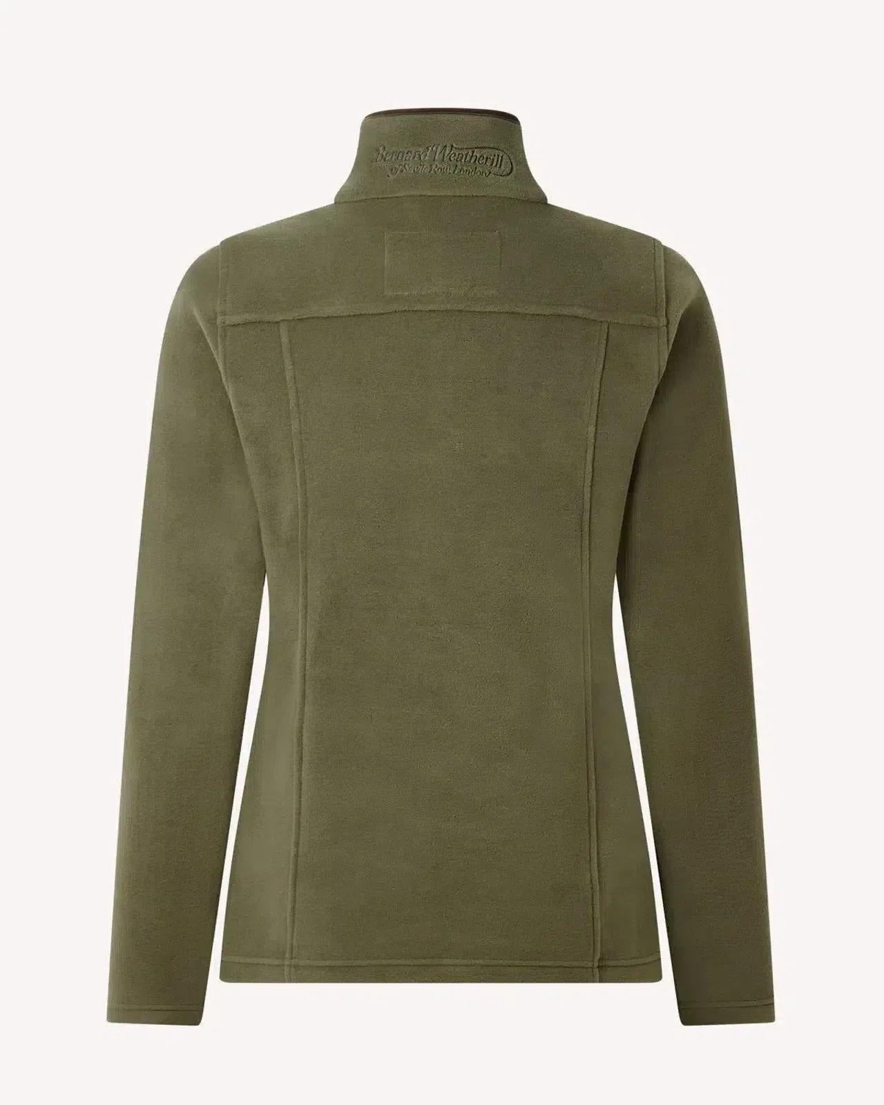 Bernard Weatherill Womens 1/4 Zip Fleece Forest Green | Studio DOS