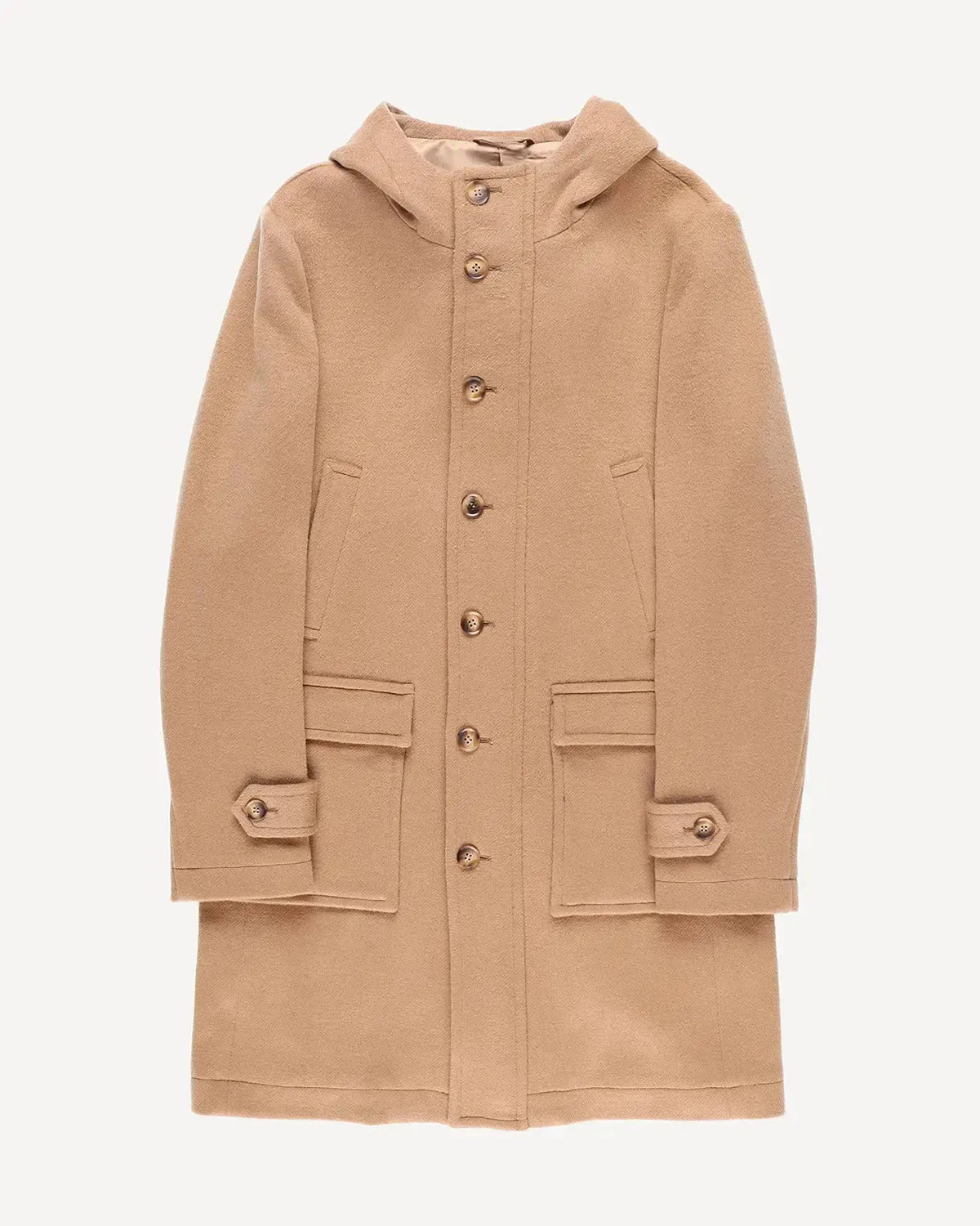 Bernard Weatherill Wool Cashmere Parker Camel | Studio DOS
