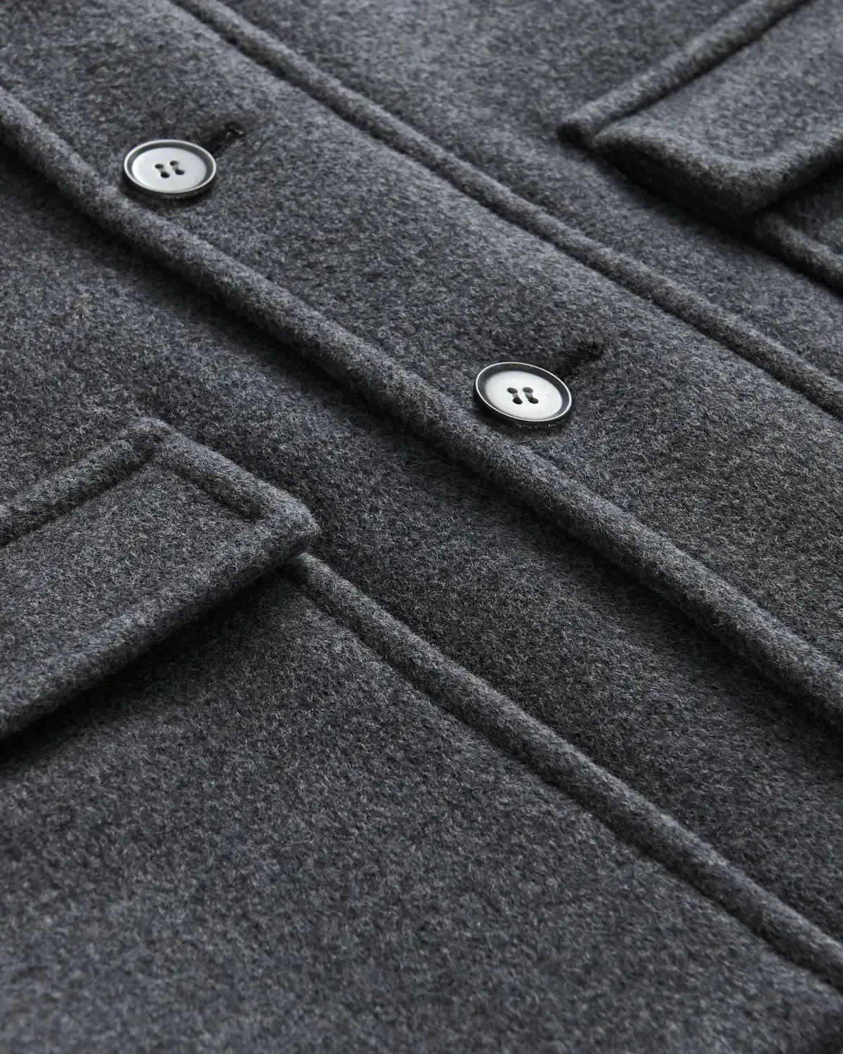 Bernard Weatherill Wool Cashmere Parker Grey | Studio DOS