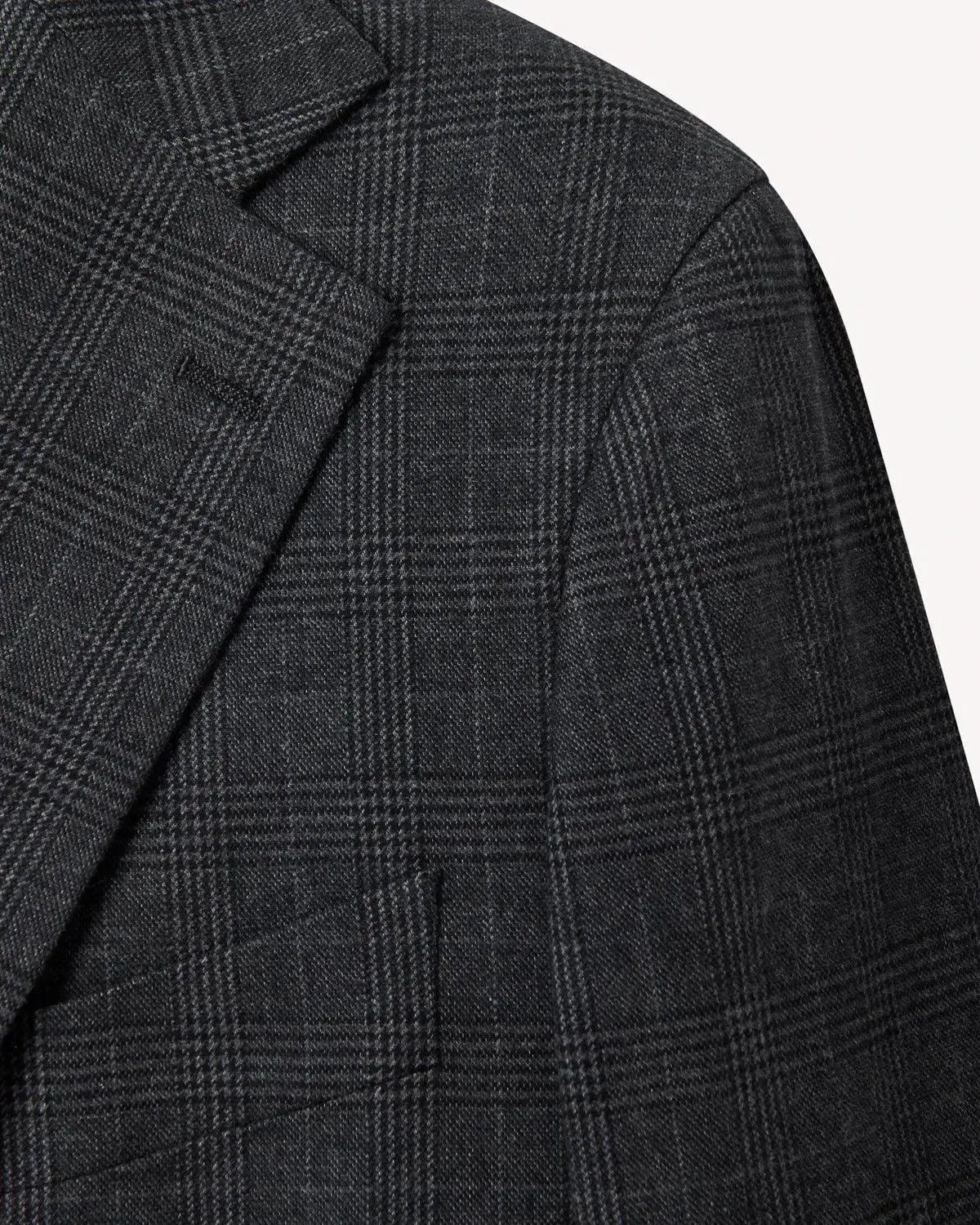Bernard Weatherill Wool POW Check Jacket Grey | Studio DOS