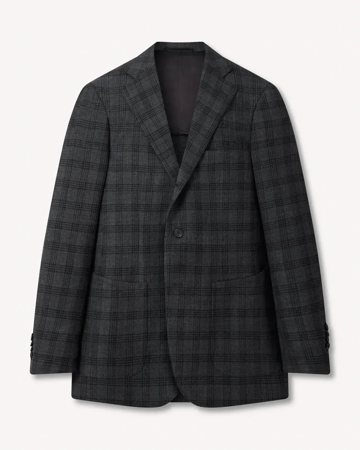 Bernard Weatherill Wool Win Check Jacket Grey | Studio DOS