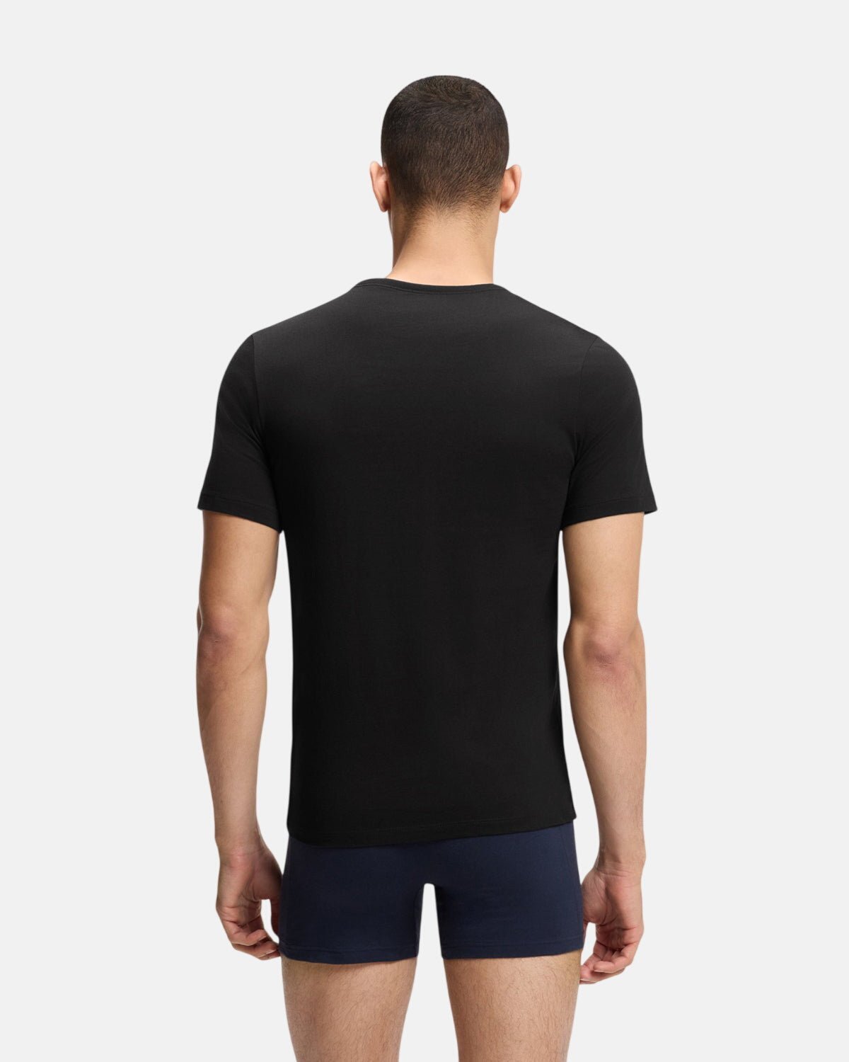 BOSS 3-Pack Cotton T-Shirts Black | Studio DOS
