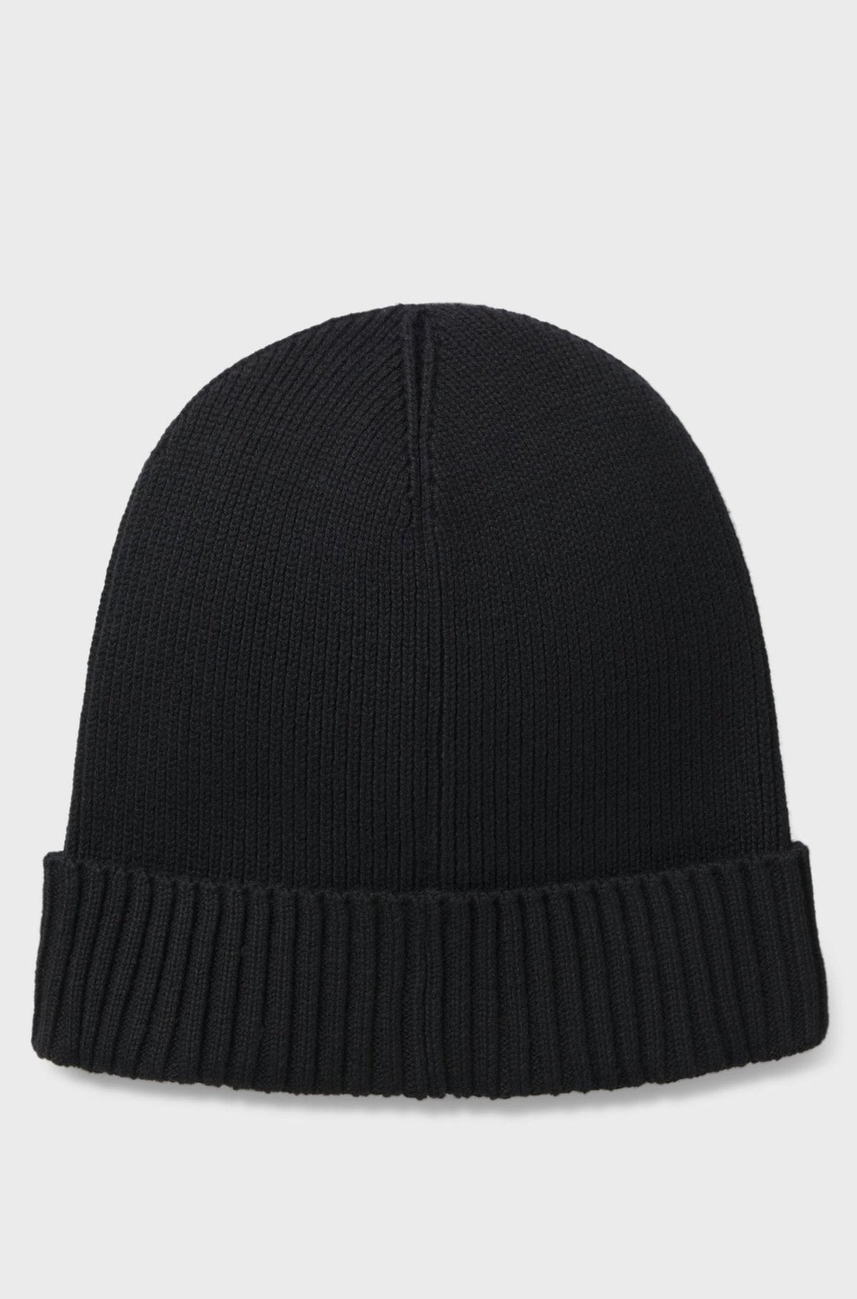 BOSS Asic Logo Beanie Hat Black | Studio DOS