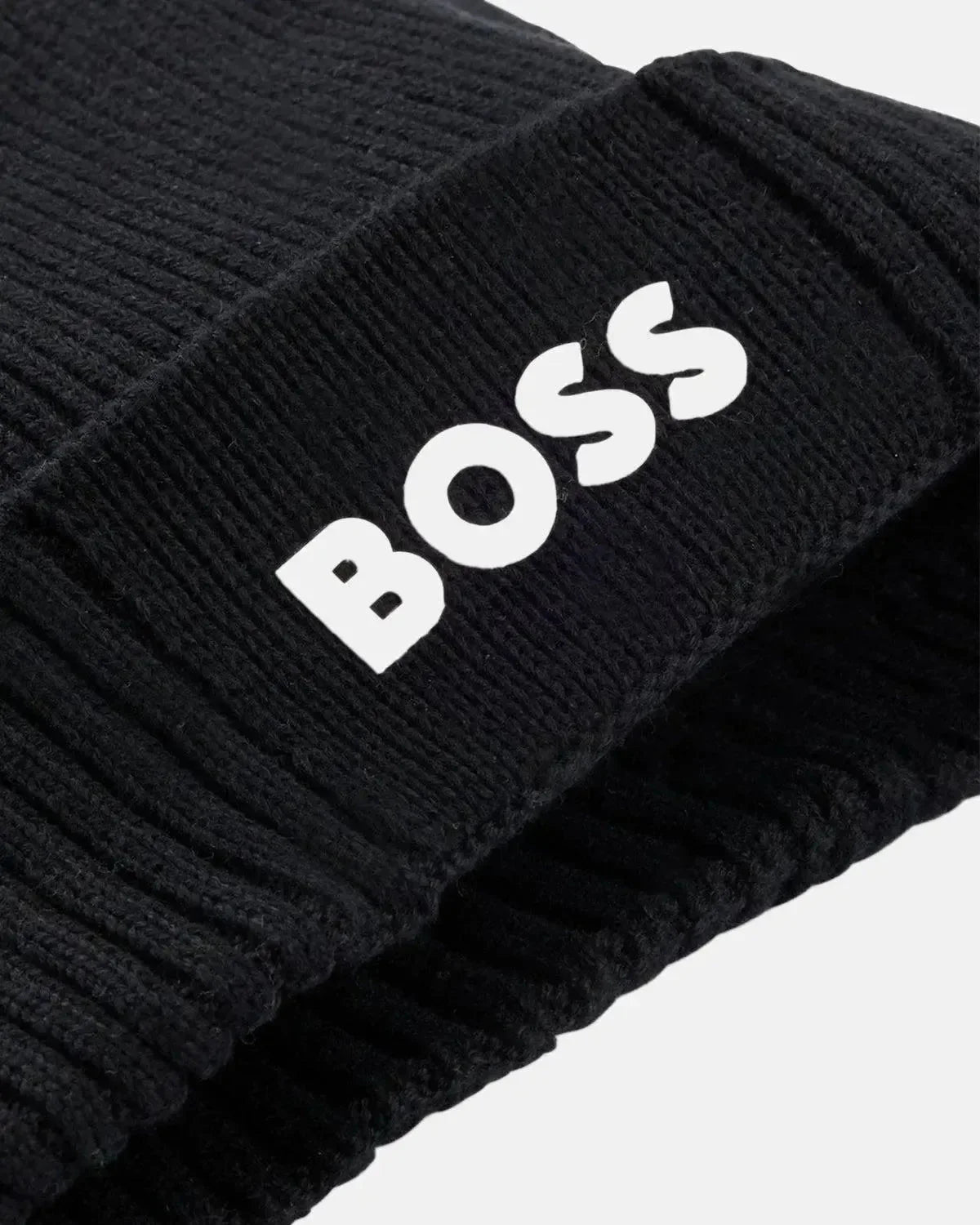 BOSS ASIC - X COTTON WOOL BEANIE DARK BLUE | Studio DOS