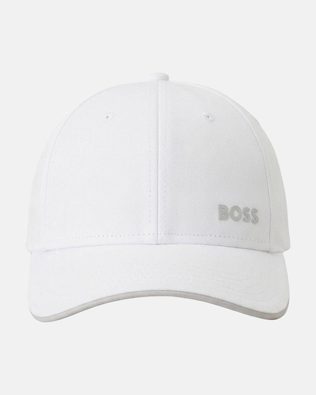 BOSS Bold Cotton Twill Cap White | Studio DOS