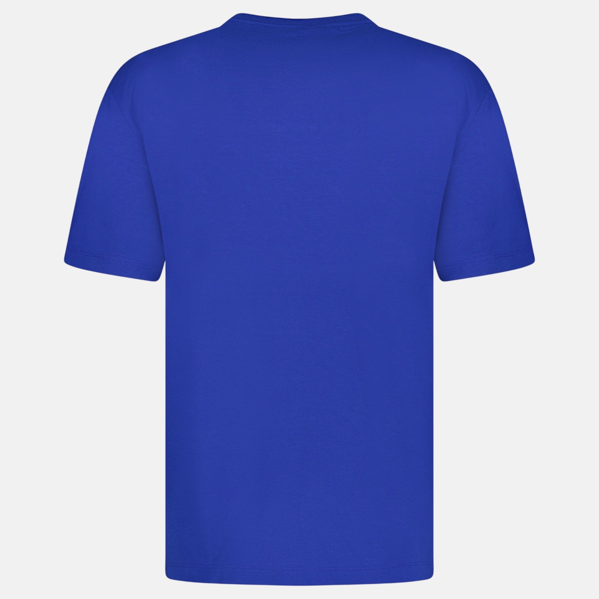 BOSS Colour Block T-Shirt Blue Black | Studio DOS