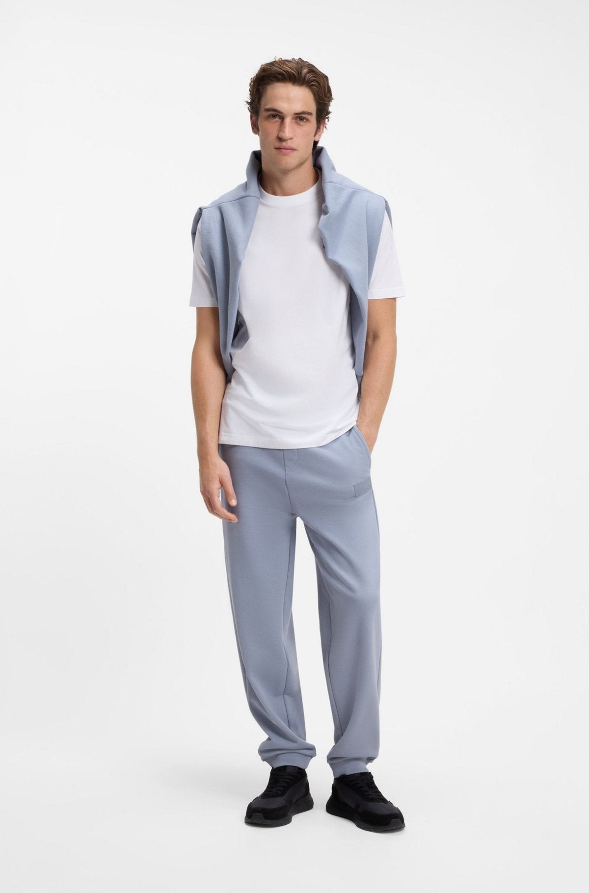 BOSS Crew Neck Tee T-Shirt White | Studio DOS