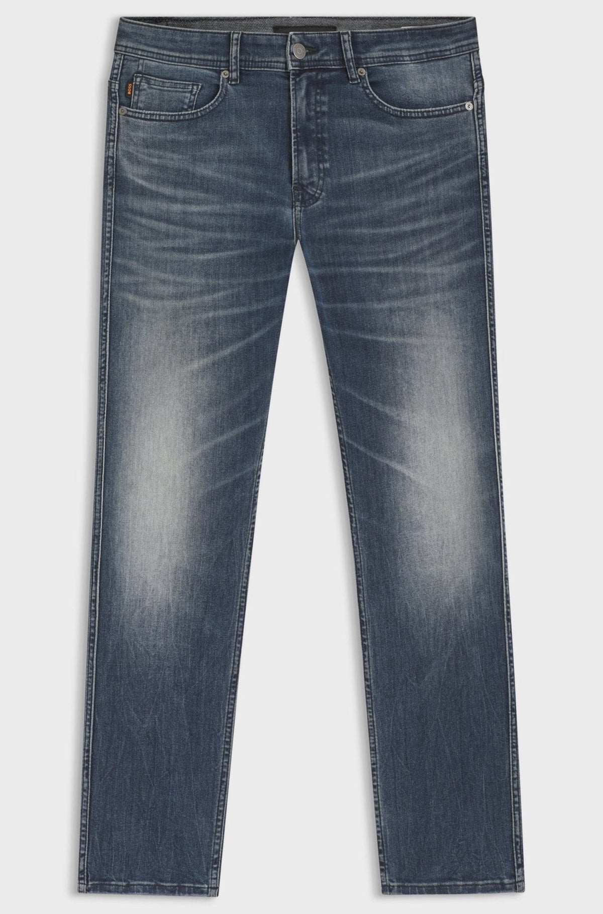 BOSS Delaware Slim Fit Stretch Jeans Dark Blue | Studio DOS