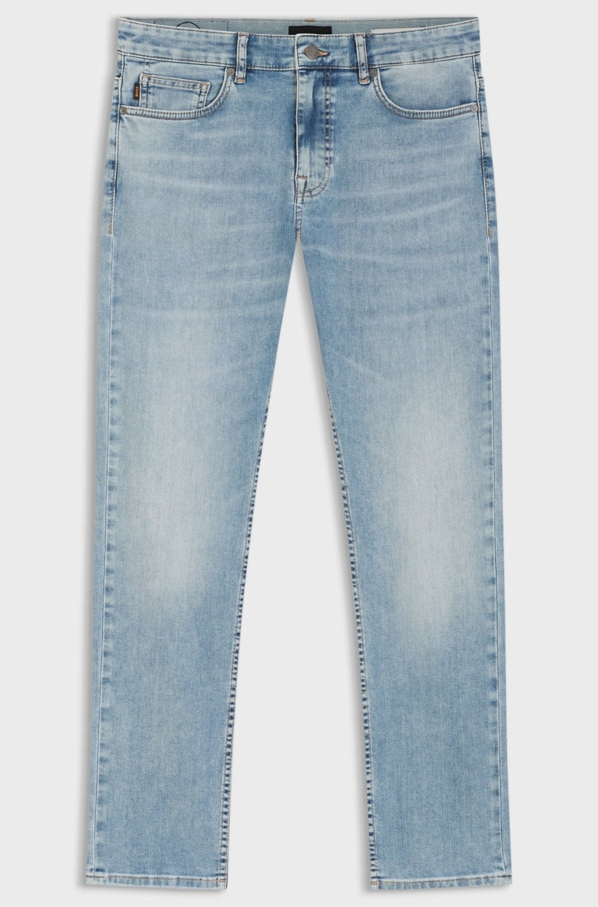BOSS Delaware Soft Motion Slim Fit Jeans Light Blue | Studio DOS