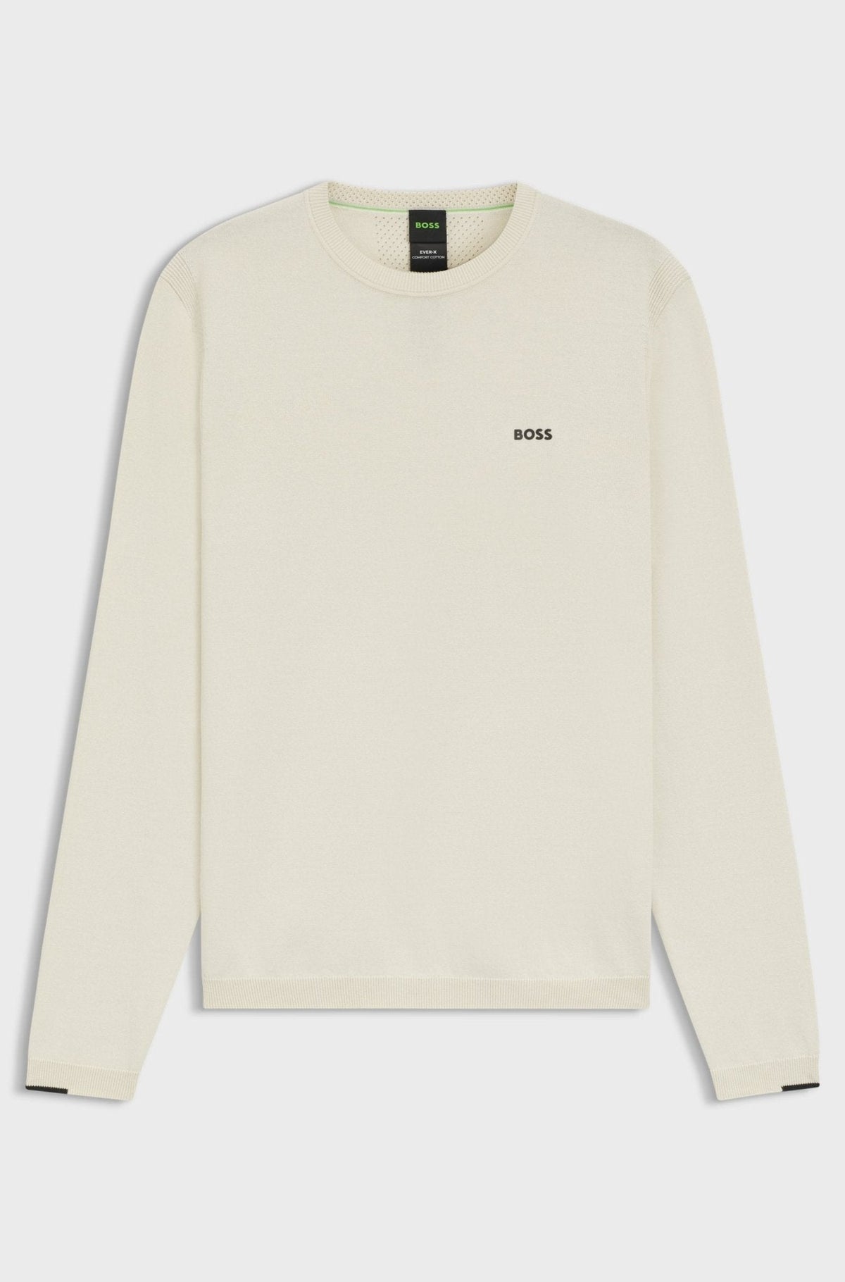 BOSS Ever-X Crew Neck Jumper Natural | Studio DOS