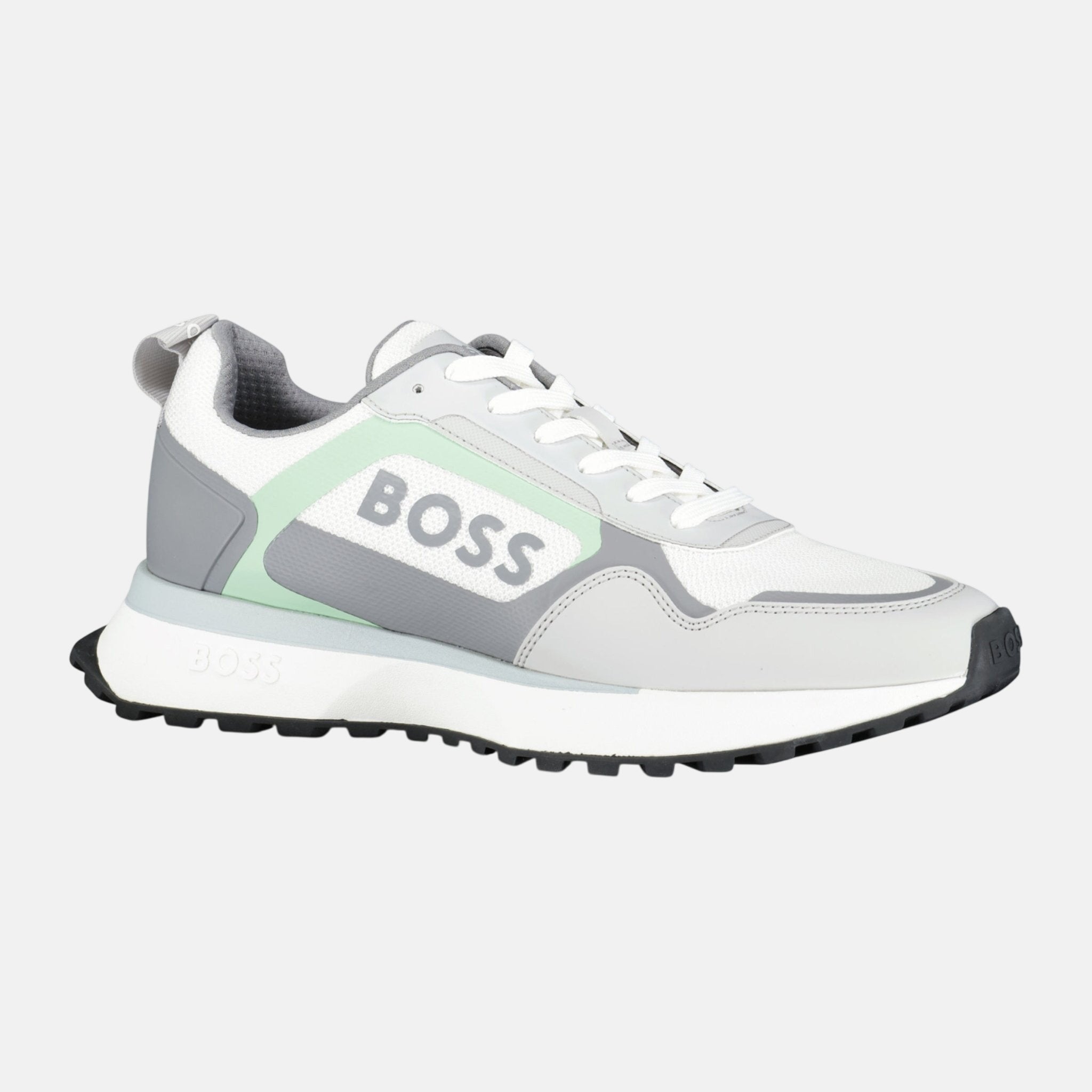 BOSS 'Jonah' Trainers Open White | Studio DOS