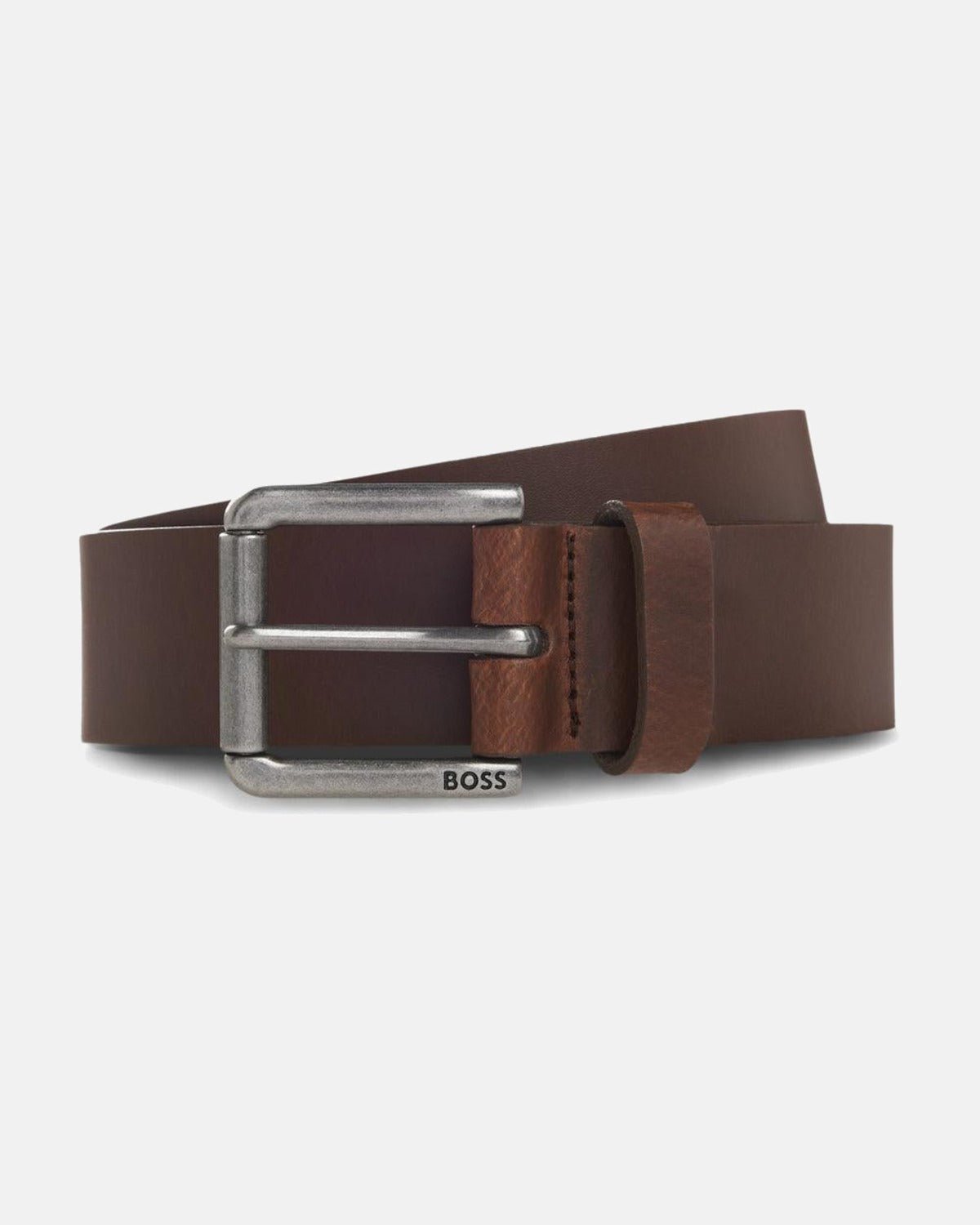 BOSS Joris Leather Belt Dark Brown | Studio DOS