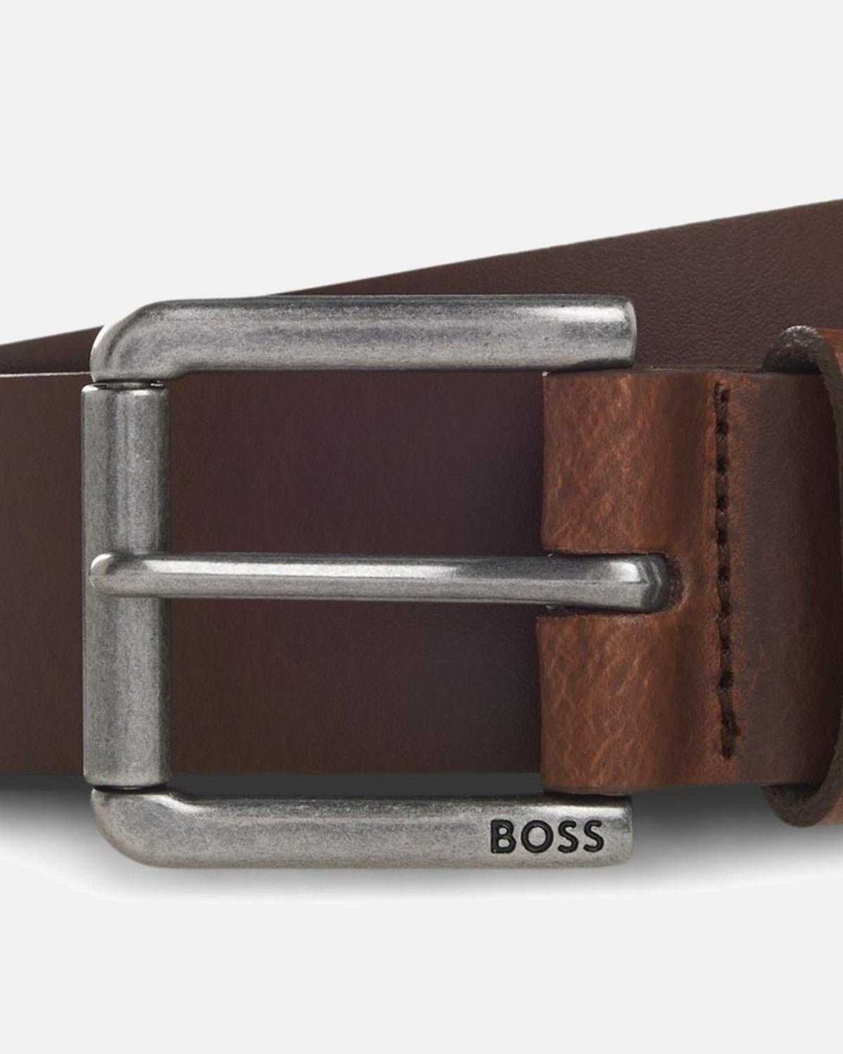 BOSS Joris Leather Belt Dark Brown | Studio DOS