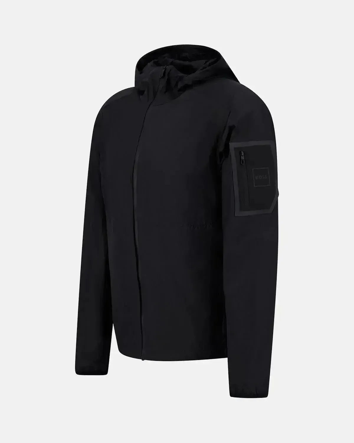 BOSS MENS AIRYNIX LIGHTWEIGHT WATER REPELLENT JACKET BLACK | Studio DOS