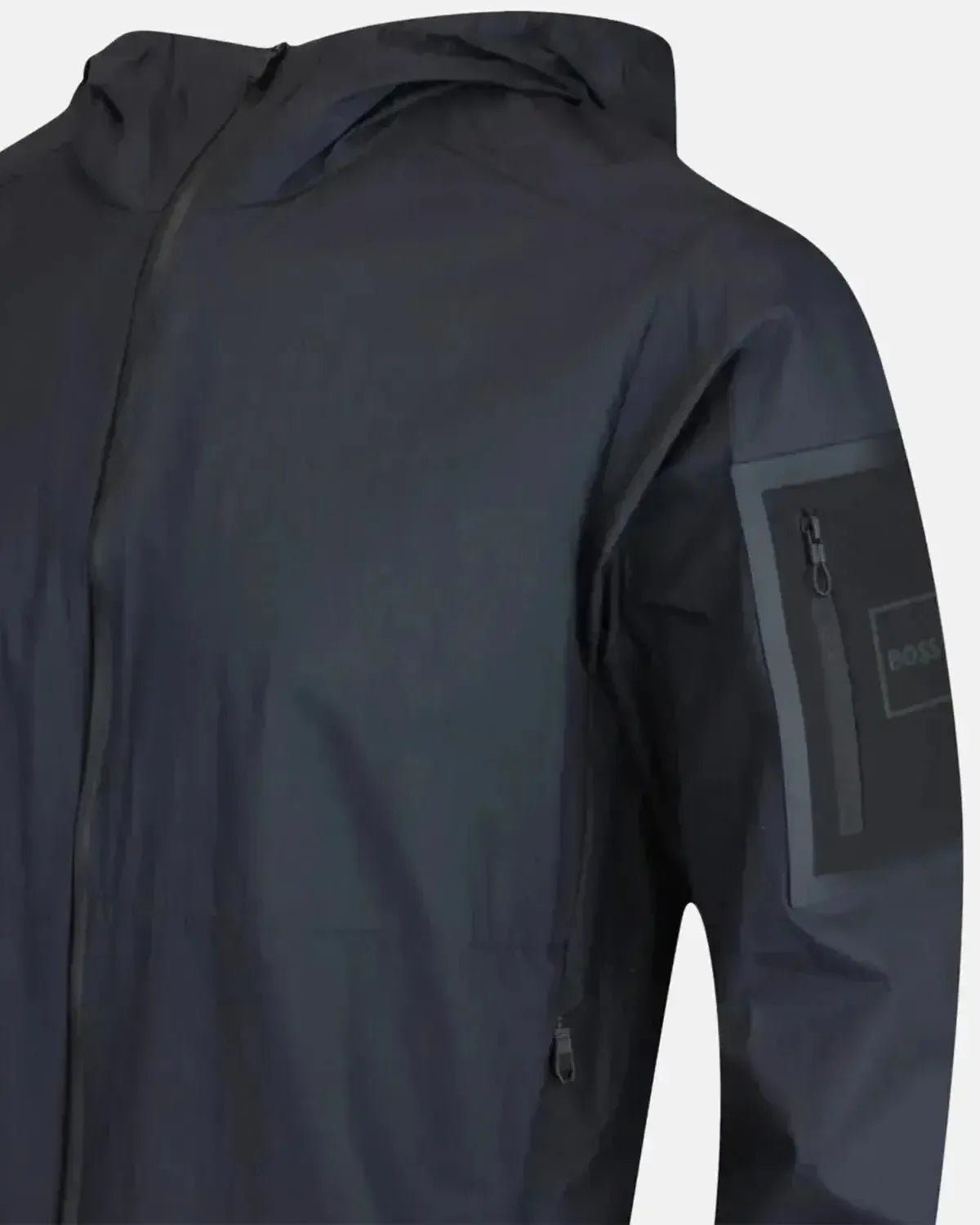 BOSS MENS AIRYNIX LIGHTWEIGHT WATER REPELLENT JACKET DARK NAVY | Studio DOS