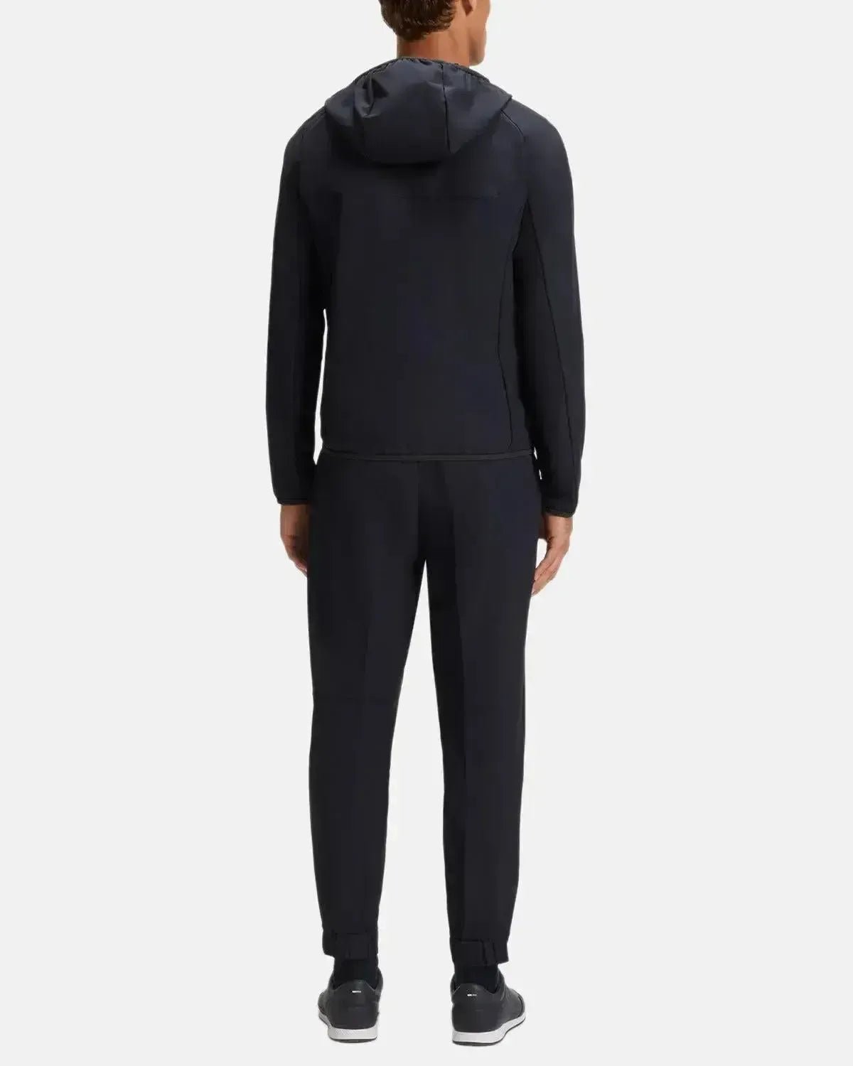 BOSS MENS COMMUTER WATER REPELLENT STRETCH JACKET DARK BLUE | Studio DOS