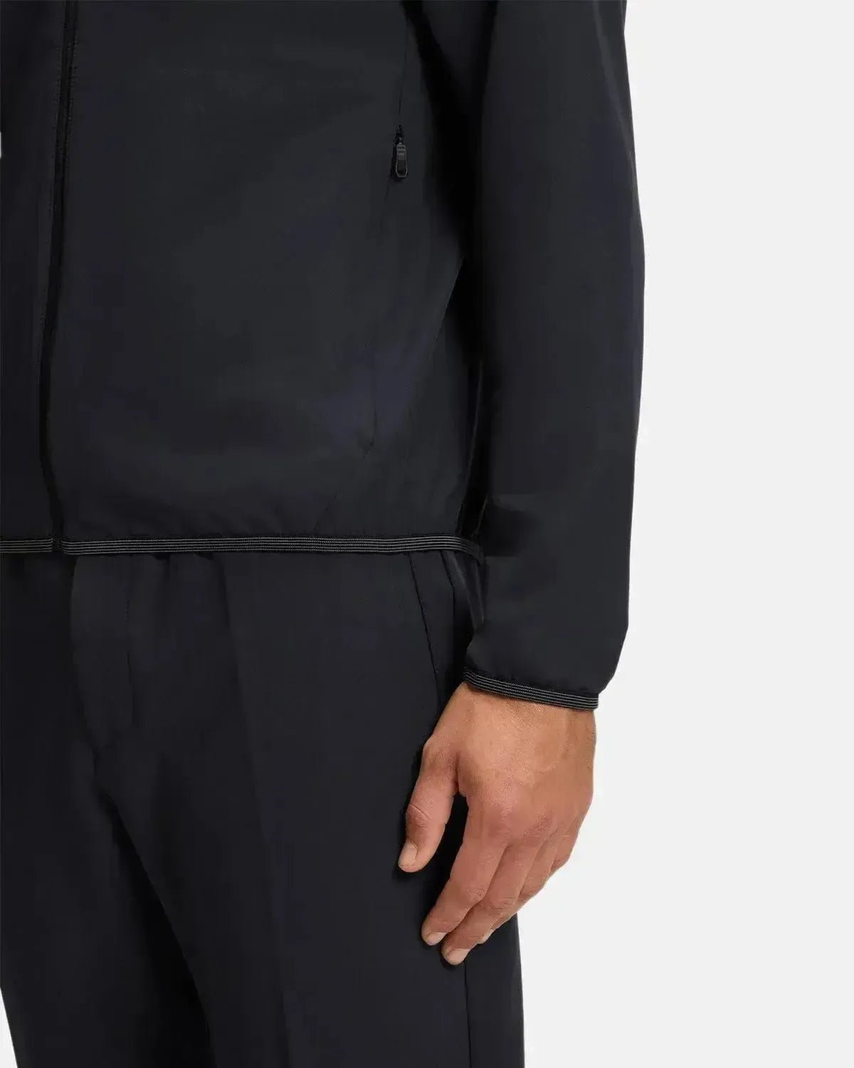 BOSS MENS COMMUTER WATER REPELLENT STRETCH JACKET DARK BLUE | Studio DOS