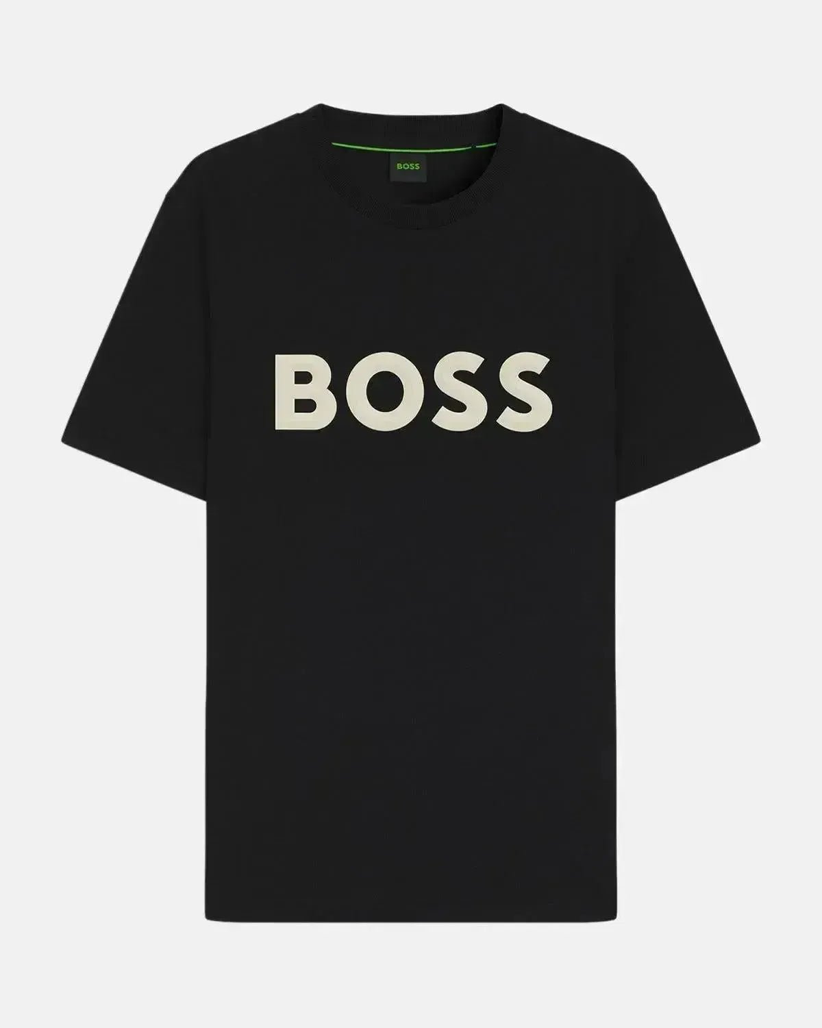 BOSS MENS ICONIC ZONE T - SHIRT BLACK | Studio DOS