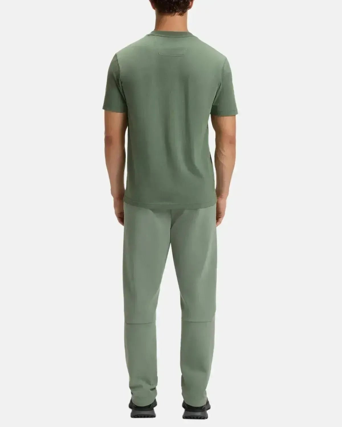 BOSS MENS ICONIC ZONE T - SHIRT OPEN GREEN | Studio DOS