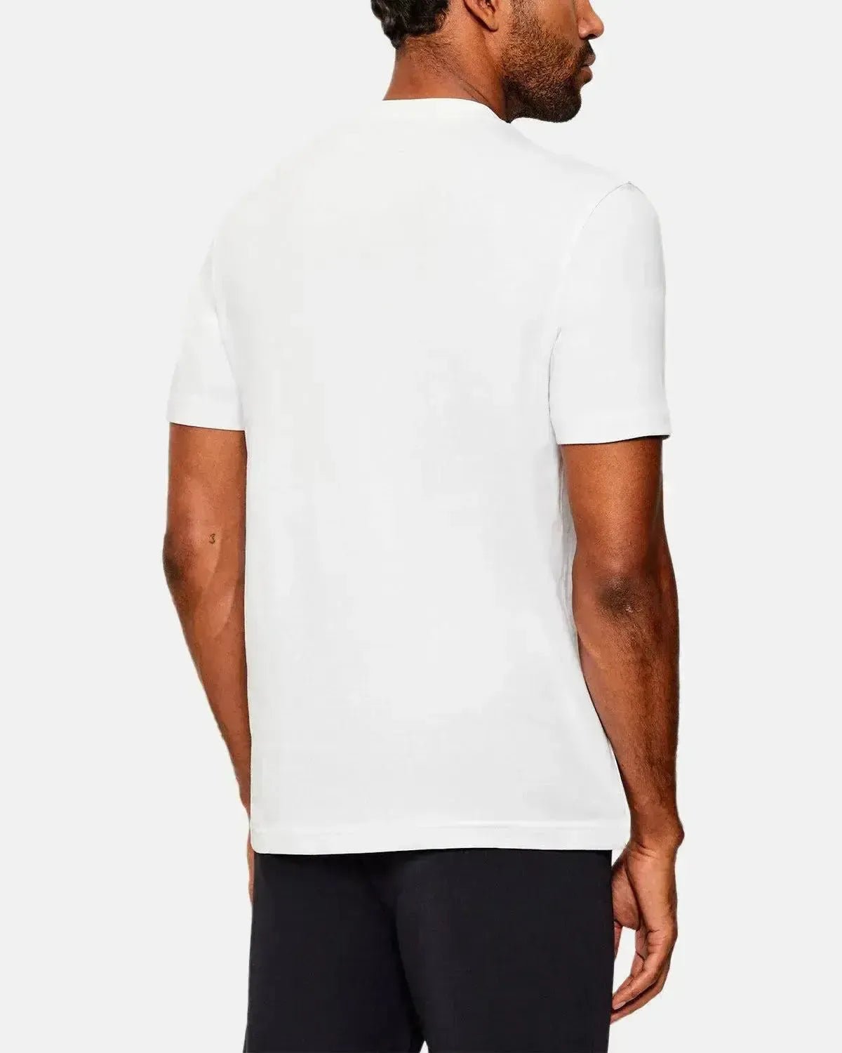 BOSS MENS ICONIC ZONE T - SHIRT WHITE WHITE | Studio DOS