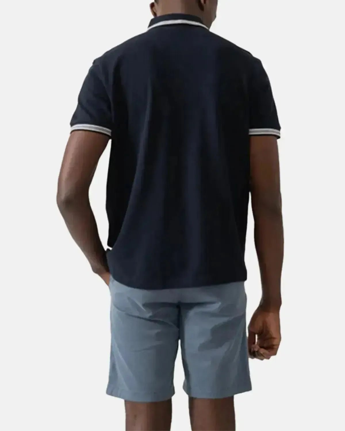 BOSS MENS PADDY POLO SHIRT NAVY | Studio DOS