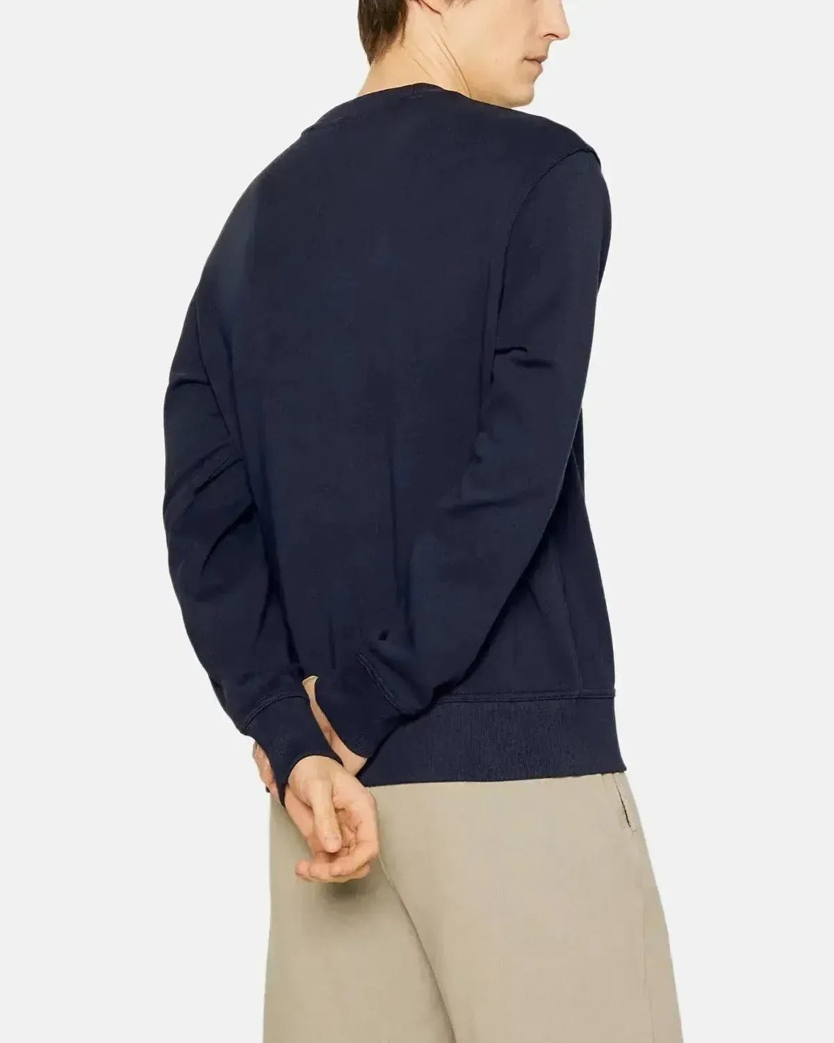 BOSS MENS WEBASIC LOGO SWEATSHIRT DARK BLUE | Studio DOS
