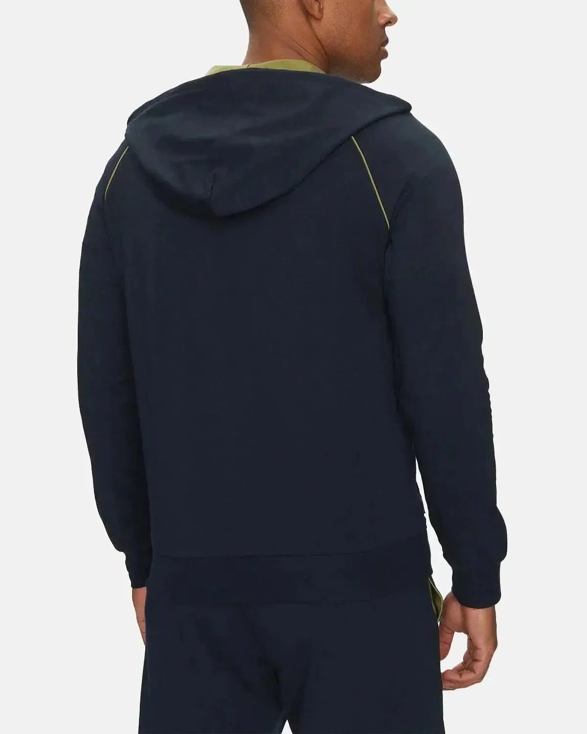 BOSS MIX AND MATCH ZIP HOODIE DARK BLUE | Studio DOS