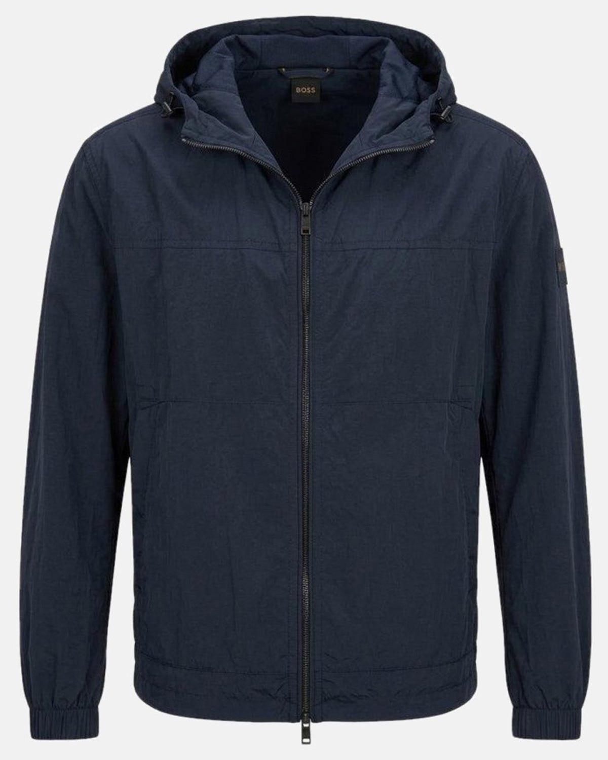 BOSS Orip Lightweight Hooded Jacket Dark Blue | Studio DOS