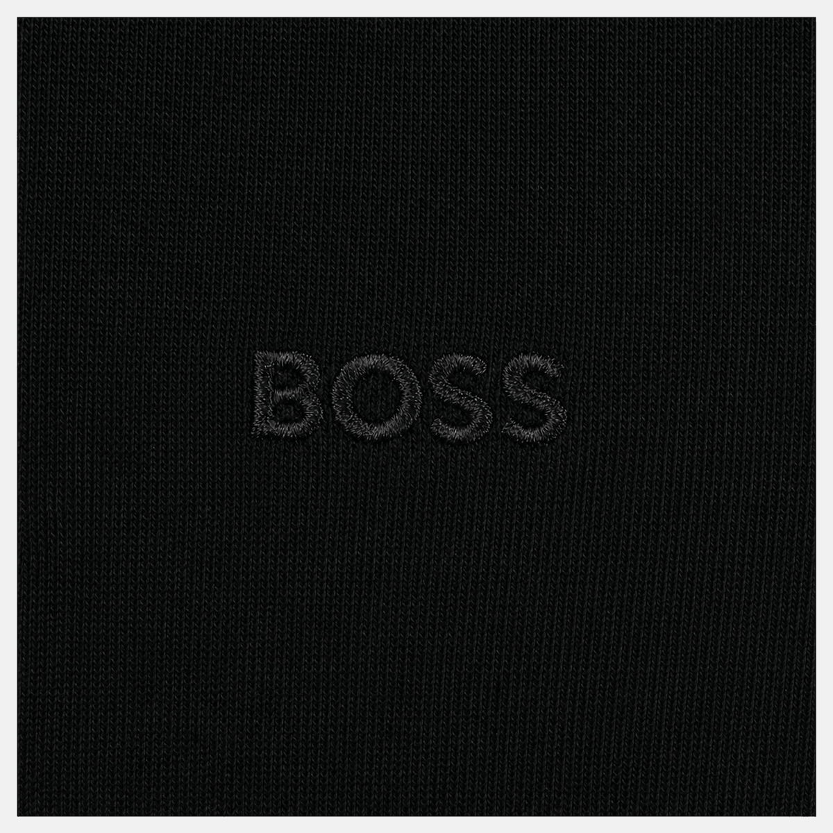 BOSS Paddy Piqué Polo Shirt Black | Studio DOS