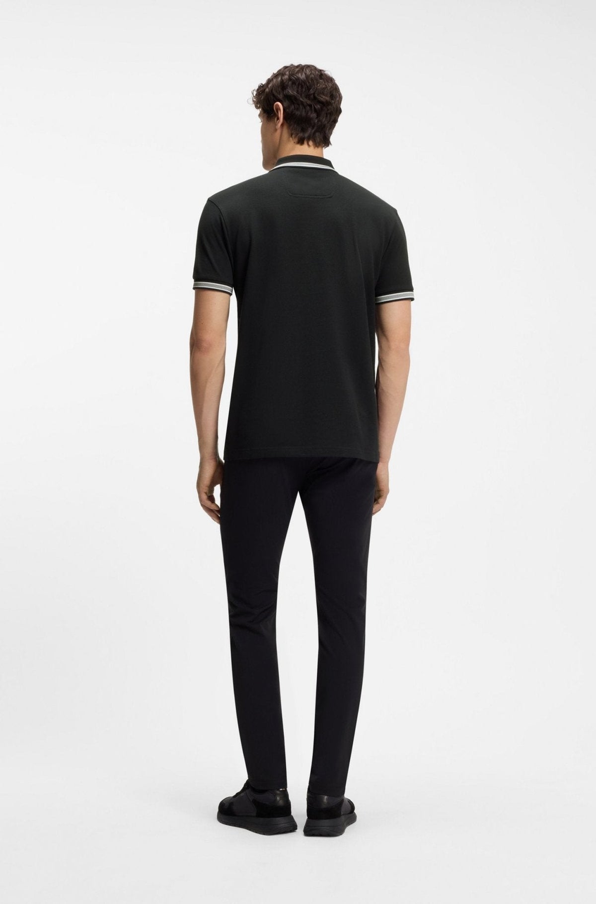 BOSS Paddy Piqué Polo Shirt Dark Blue | Studio DOS