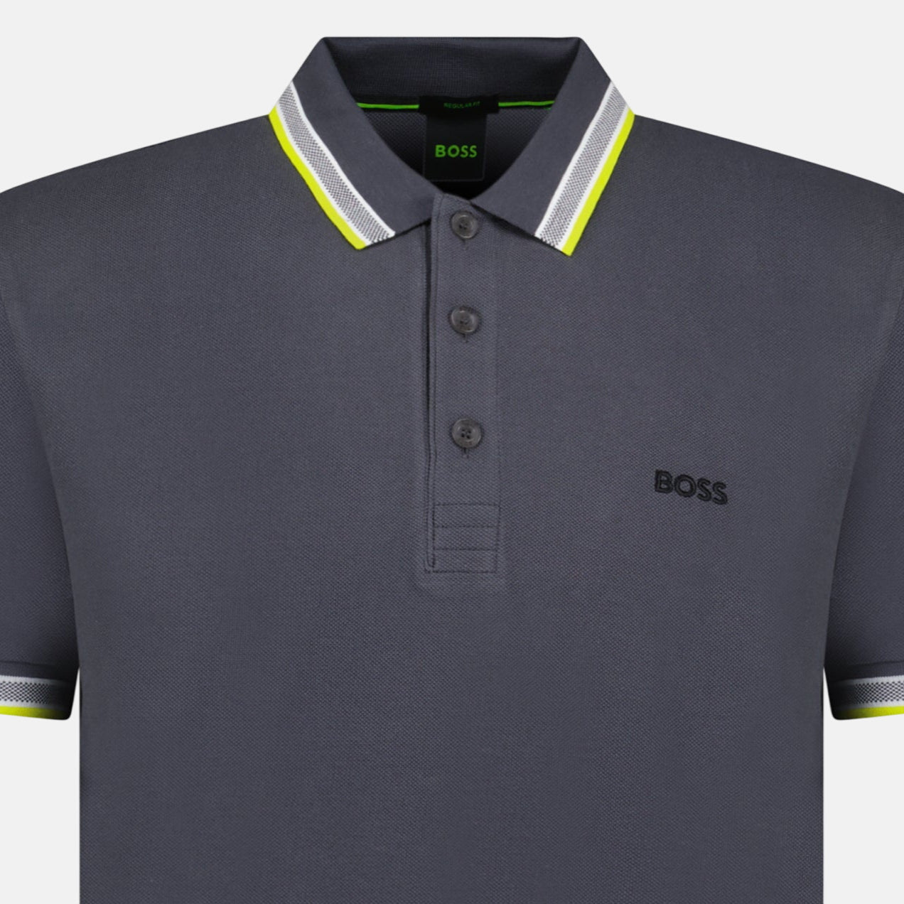 BOSS Paddy Polo Shirt Dark Grey | Studio DOS