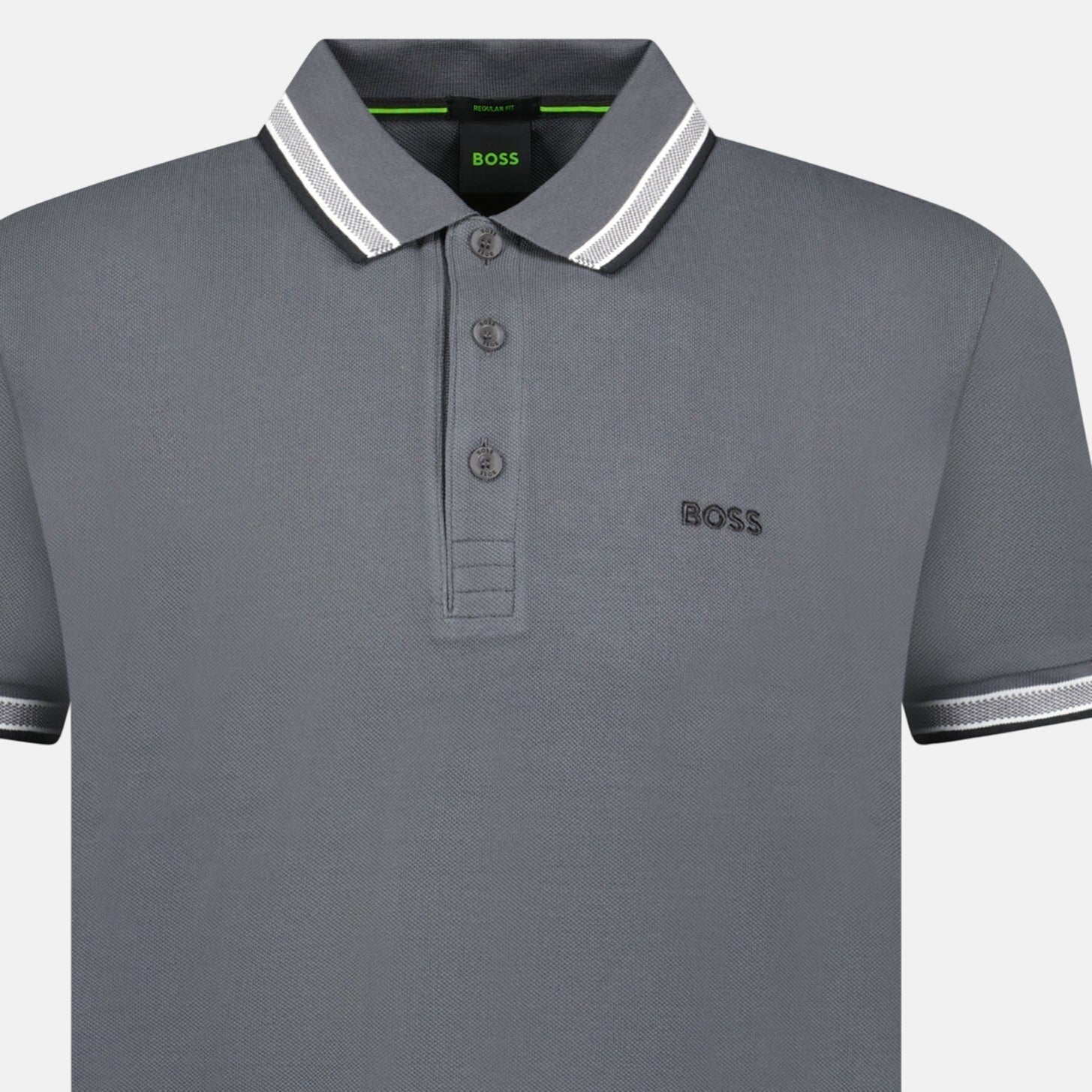 BOSS Paddy Polo Shirt Dark Grey | Studio DOS