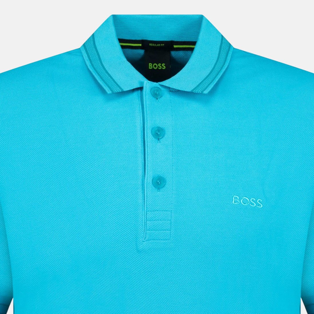 BOSS Paddy Polo Shirt Light Turquoise | Studio DOS