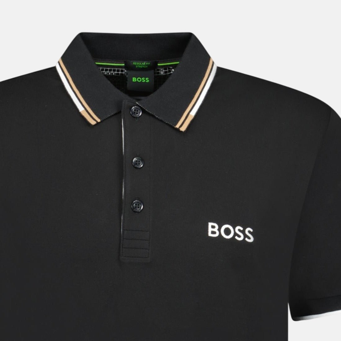 BOSS Paddy Pro Polo Shirt Black | Studio DOS