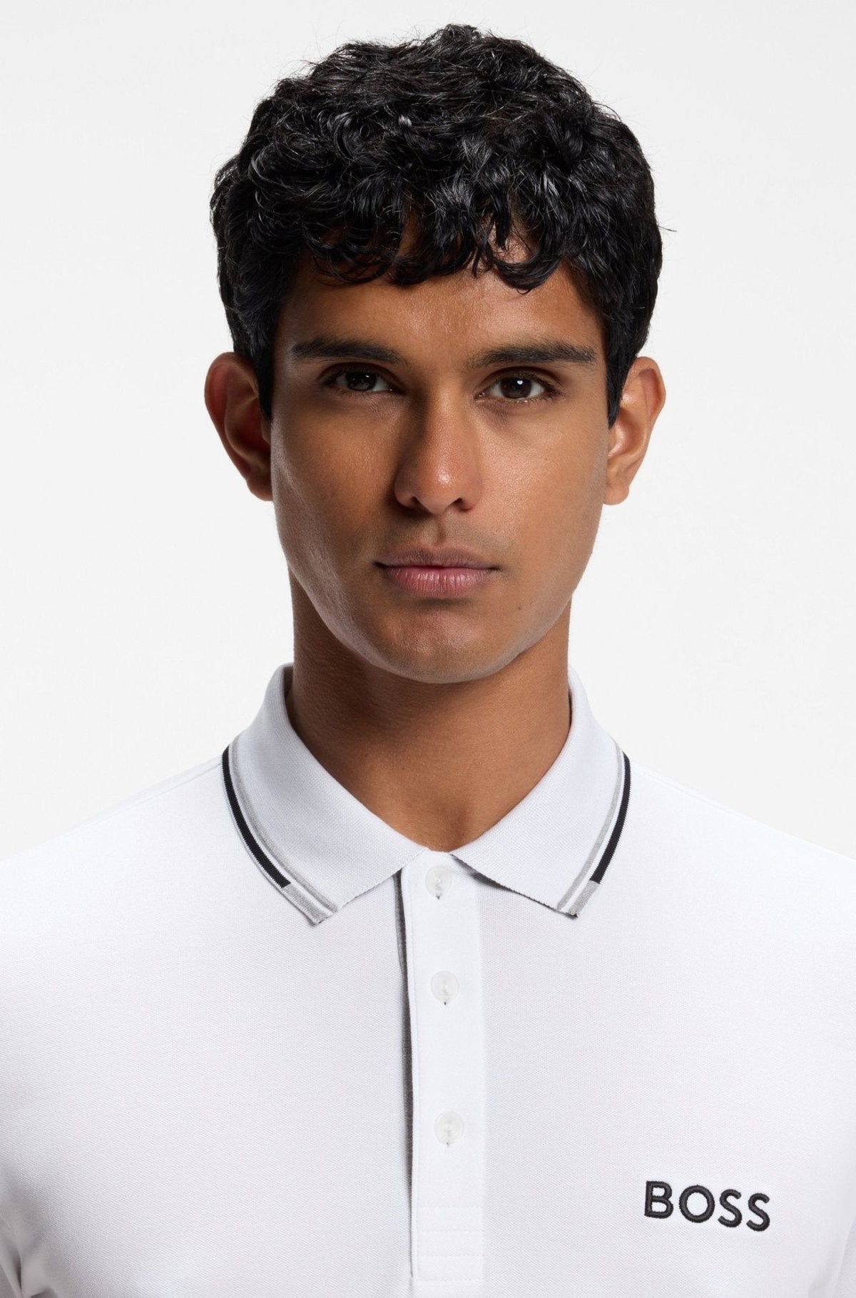 BOSS Paddy Pro Polo Shirt White | Studio DOS