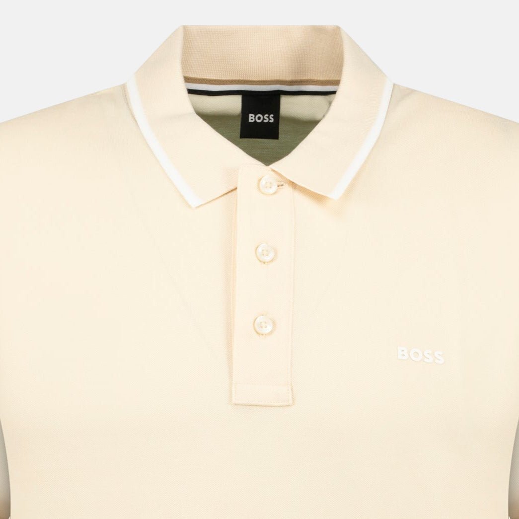 BOSS Parley 190 Polo Shirt Light Peach | Studio DOS
