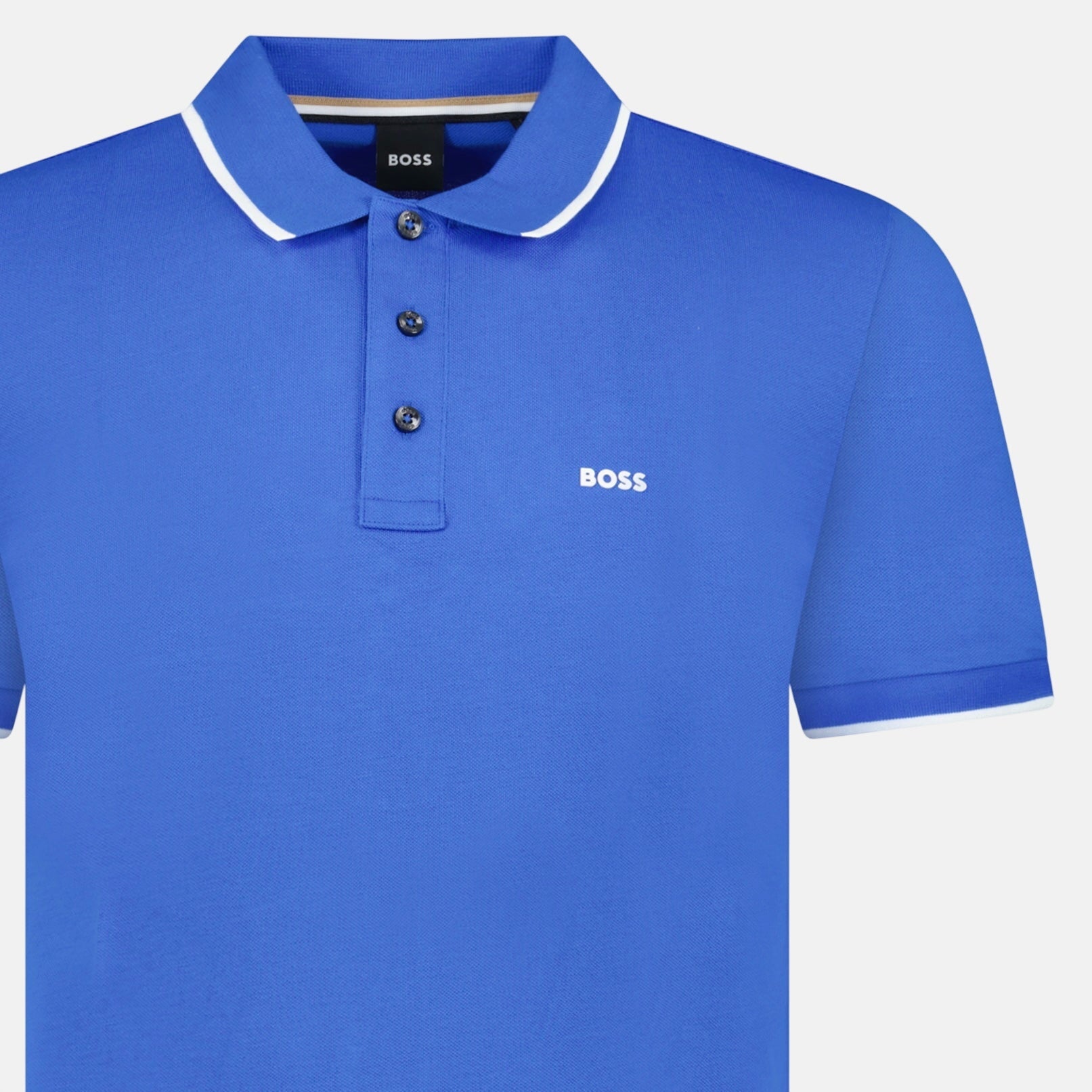BOSS Parley 190 Polo Shirt Royal Blue | Studio DOS