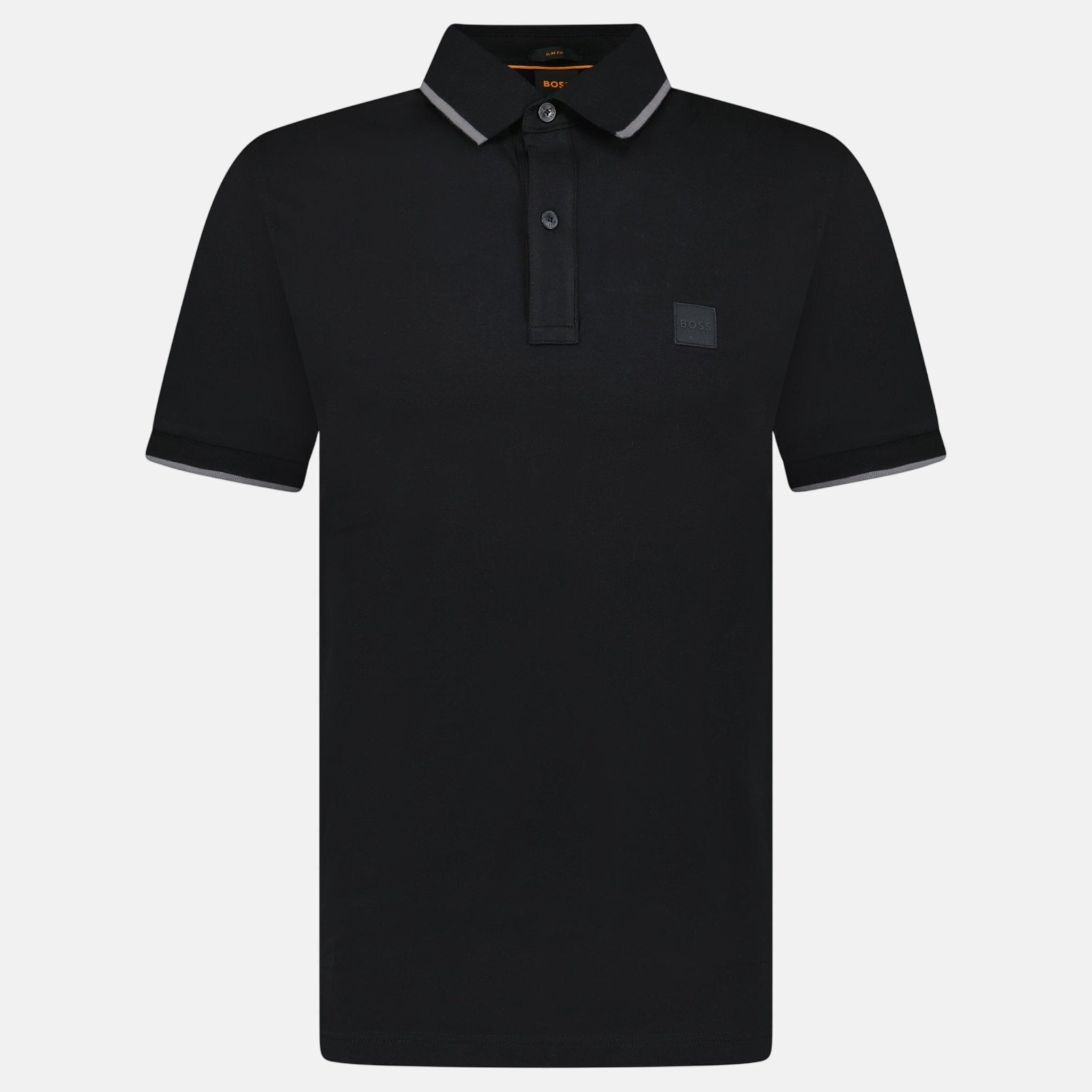 BOSS Passertip Polo Shirt Black | Studio DOS