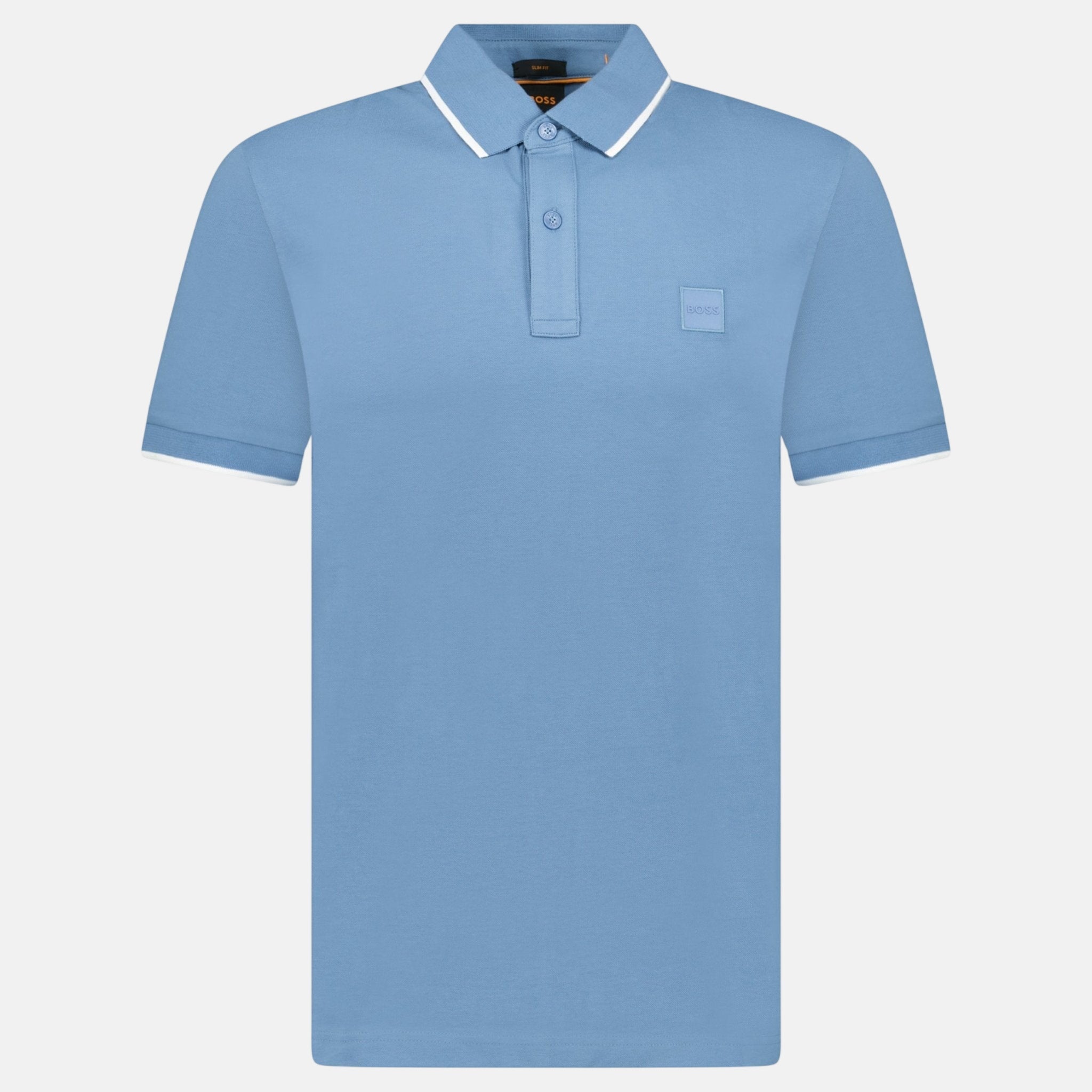 BOSS Passertip Polo Shirt Blue | Studio DOS