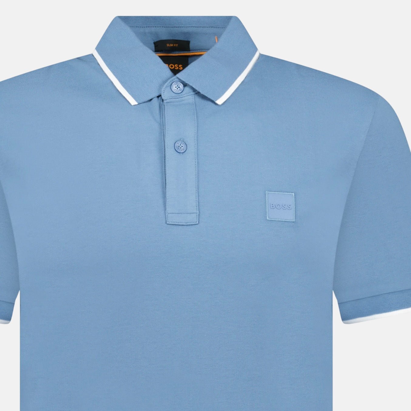 BOSS Passertip Polo Shirt Blue | Studio DOS