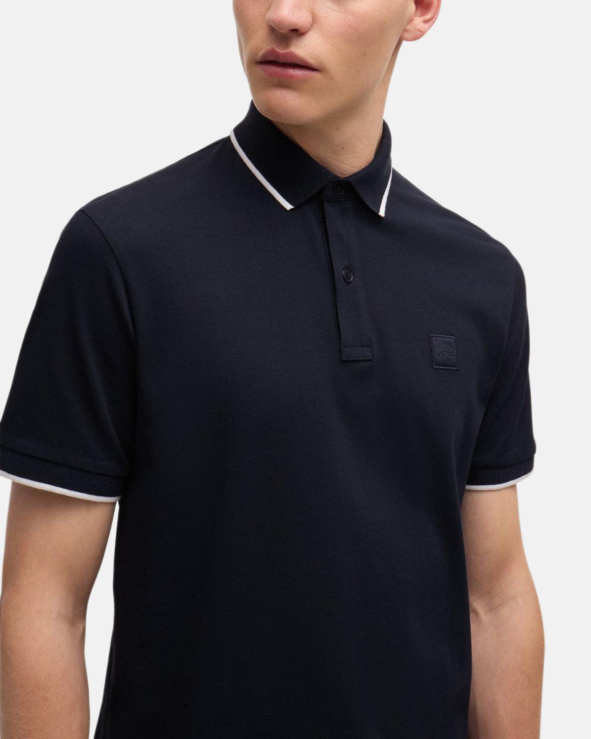 BOSS PASSERTIP POLO SHIRT DARK BLUE | Studio DOS