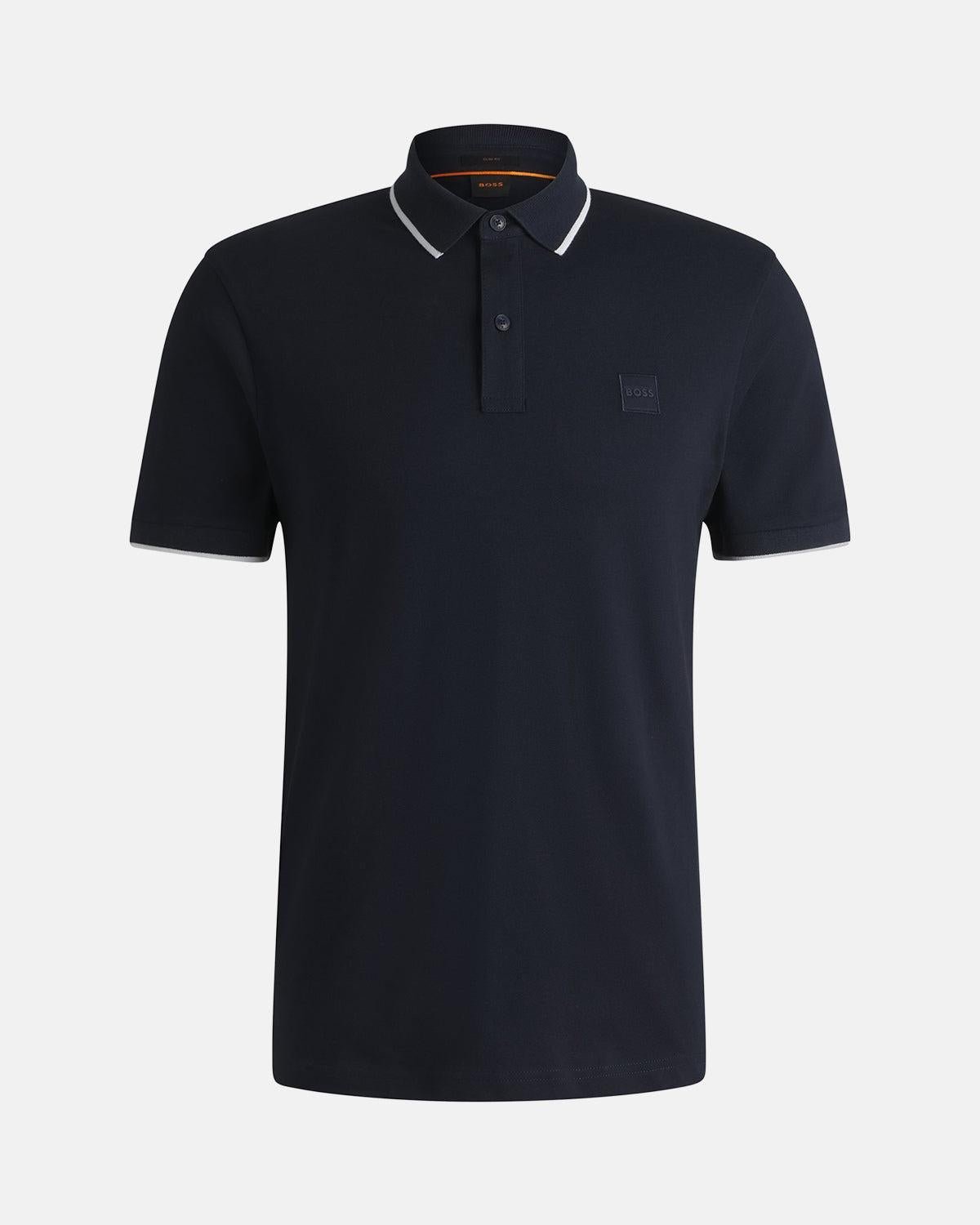 BOSS PASSERTIP POLO SHIRT DARK BLUE | Studio DOS