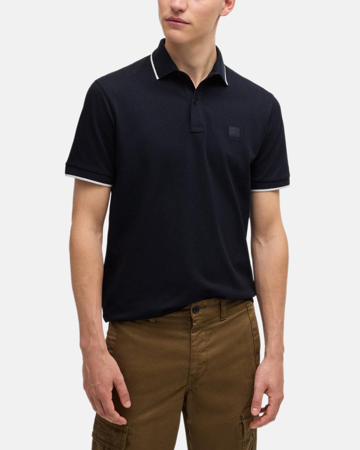 BOSS PASSERTIP POLO SHIRT DARK BLUE | Studio DOS