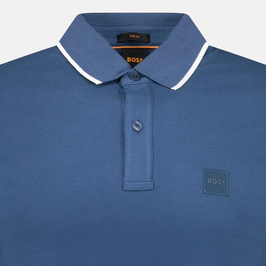 BOSS Passertip Polo Shirt Dark Blue | Studio DOS