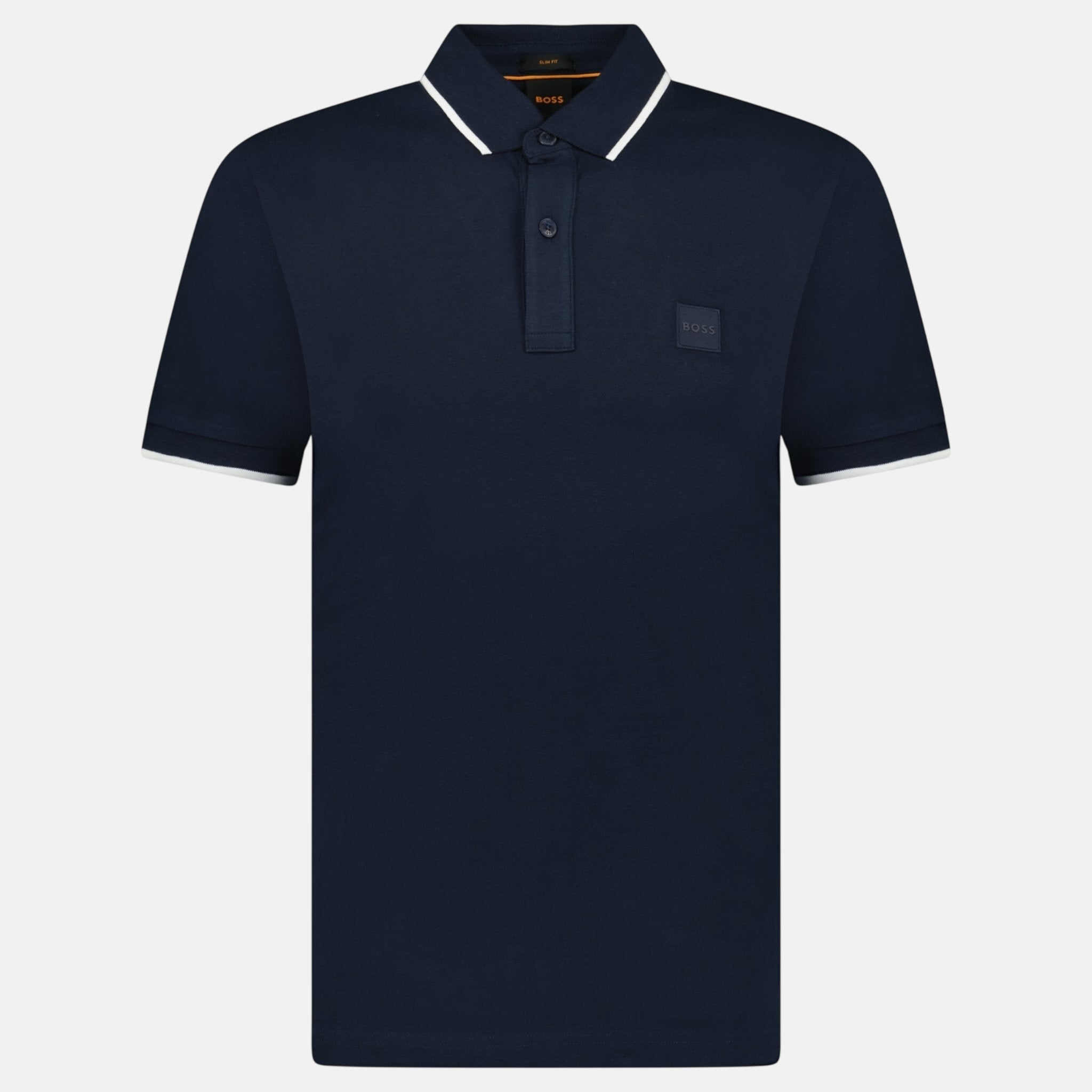 BOSS Passertip Polo Shirt Navy | Studio DOS